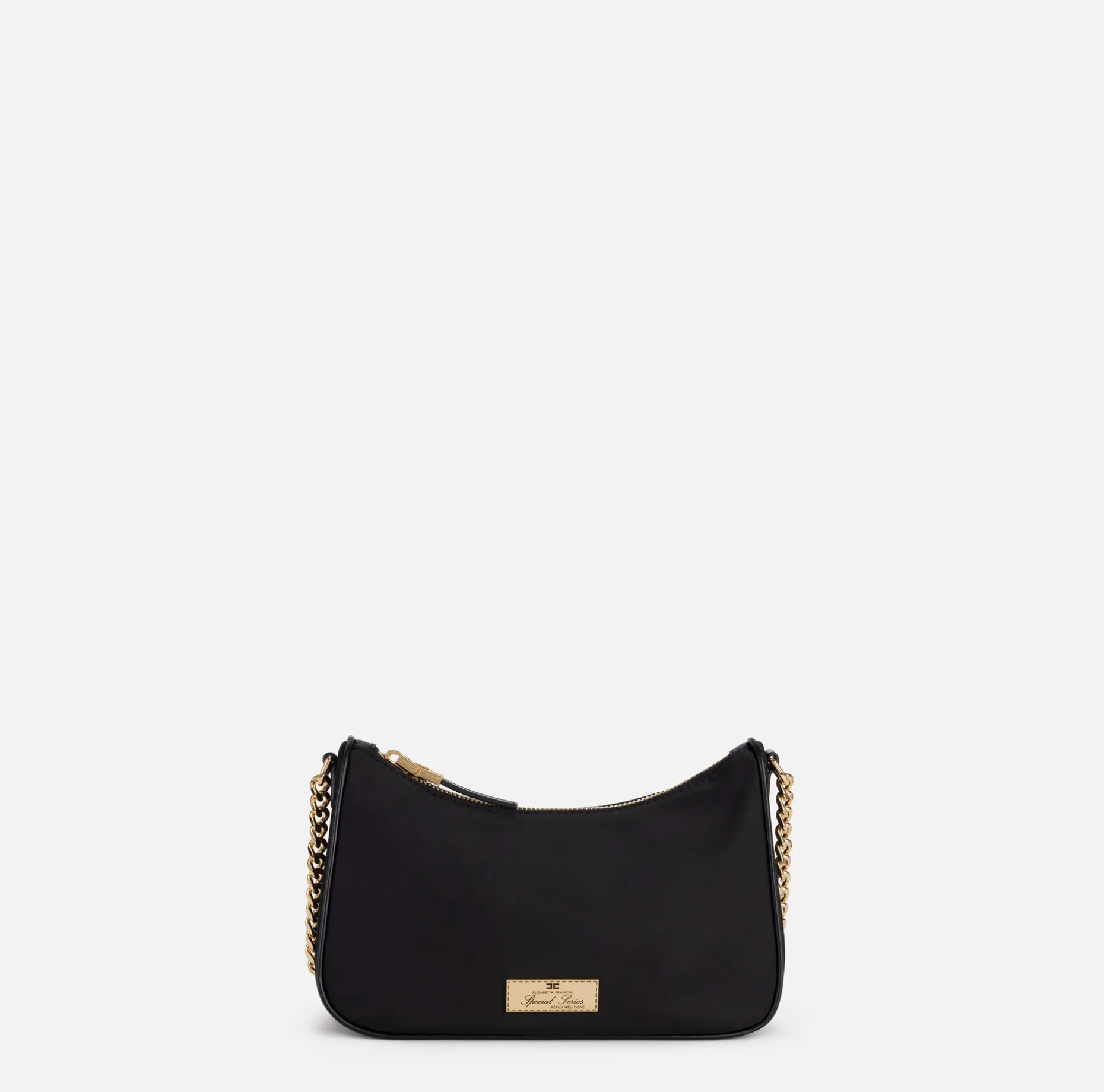 Elisabetta Franchi Shoulder Bags | Bag with double shoulder strap and logo