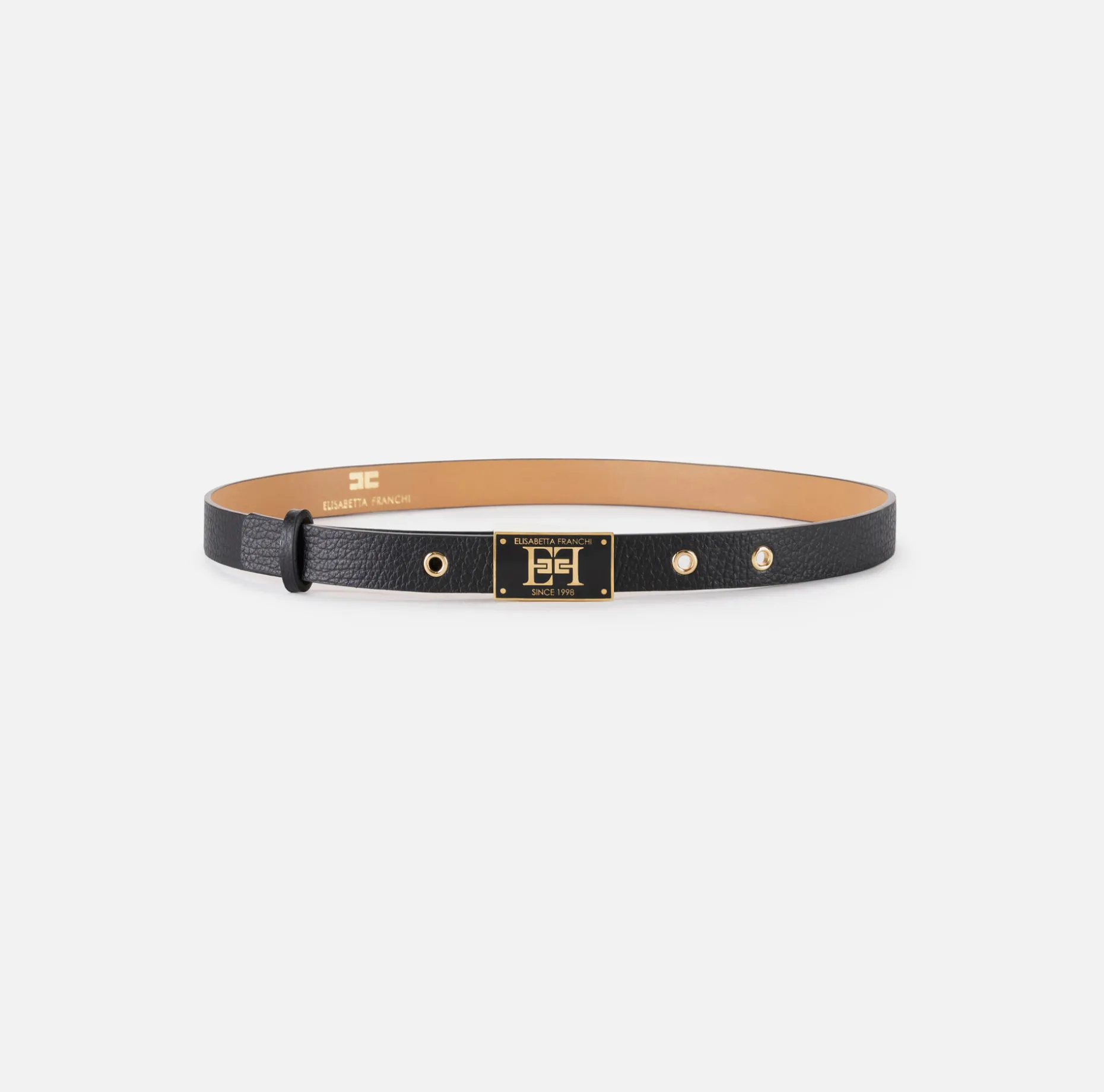 Elisabetta Franchi Belts | Belt with enamelled box buckle