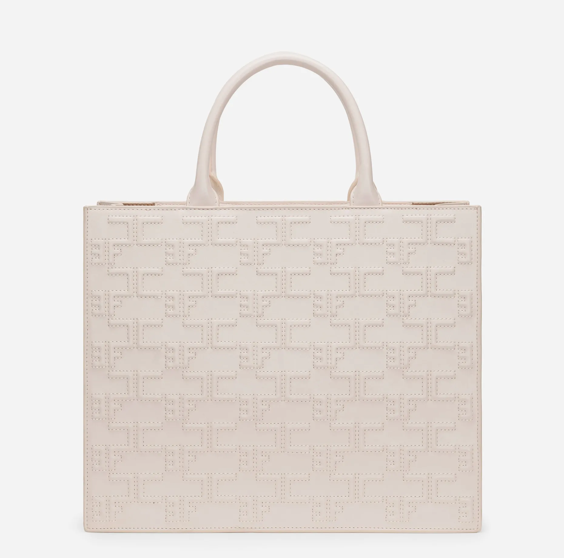 Elisabetta Franchi Handbags | Bold Monogram Large Shopper