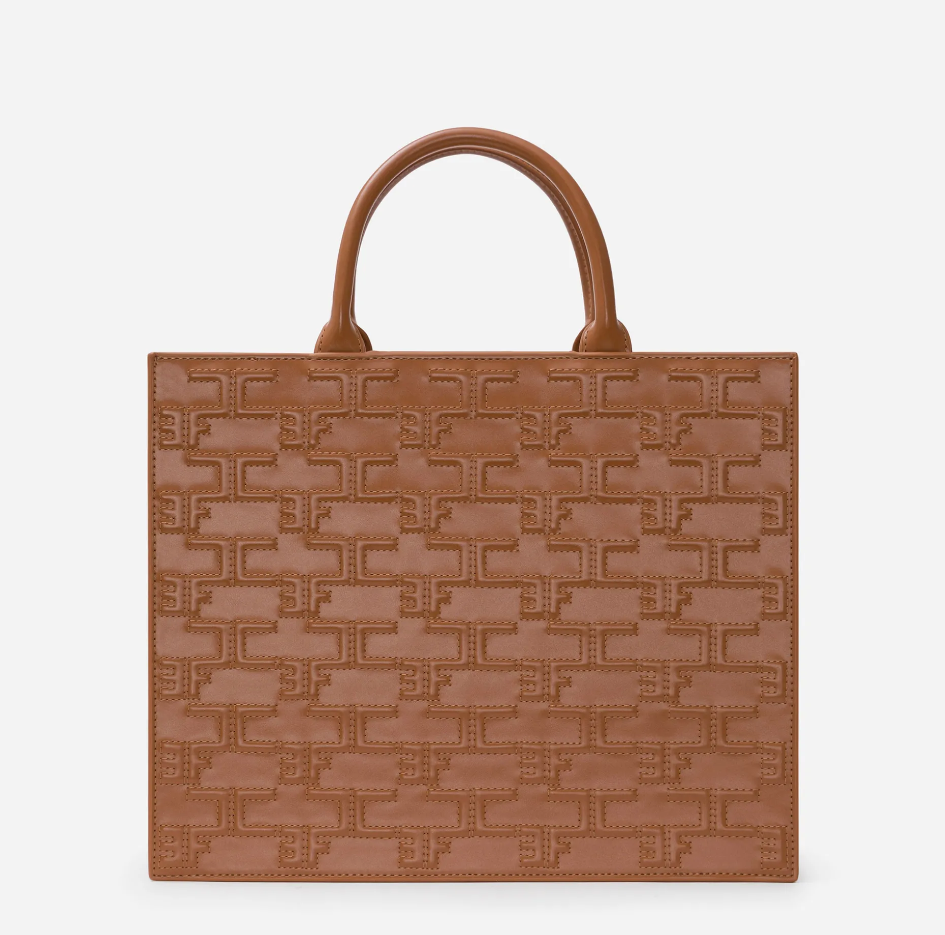 Elisabetta Franchi Handbags | Bold Monogram Large Shopper