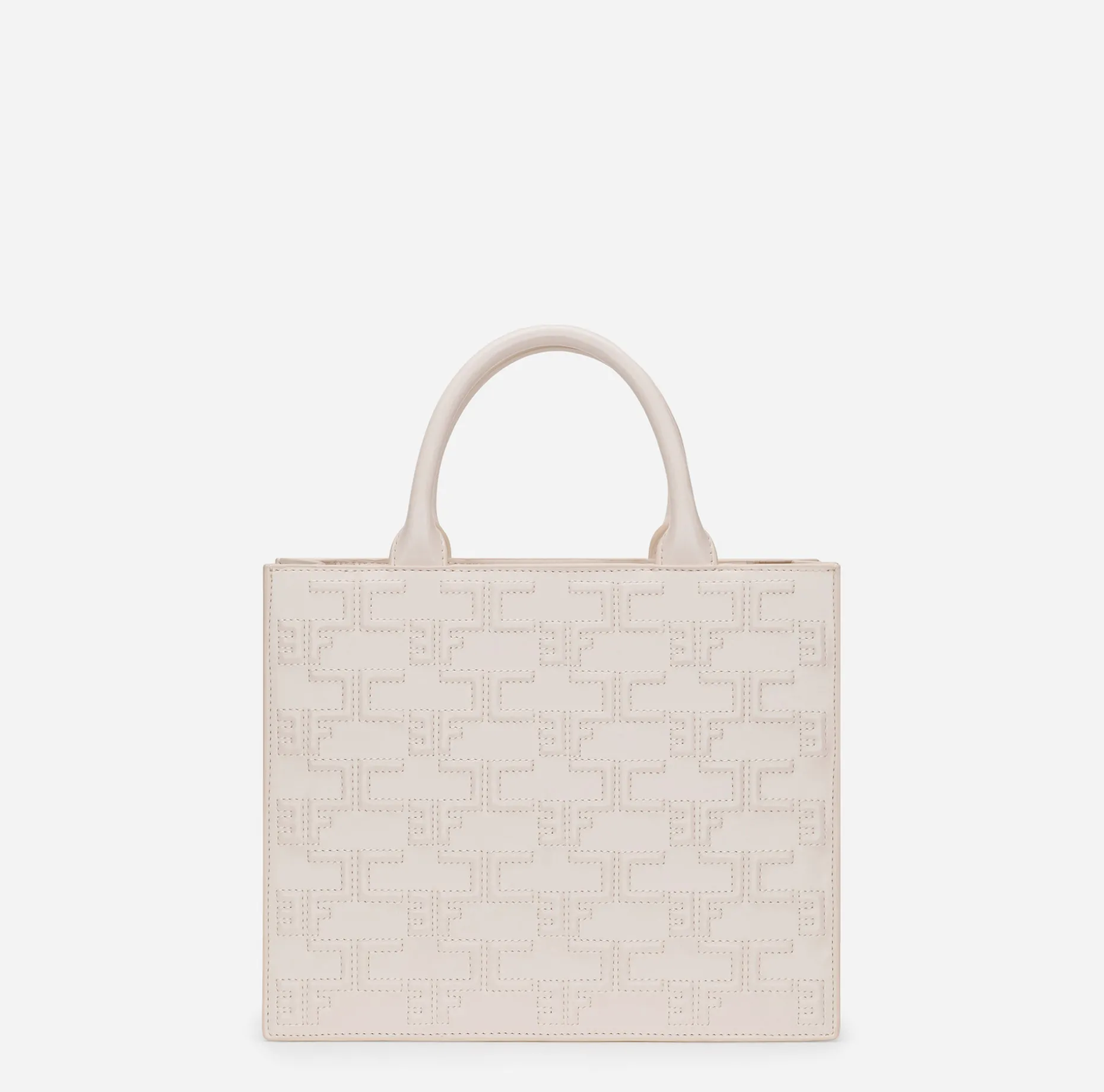 Elisabetta Franchi Handbags | Bold Monogram Medium Shopper