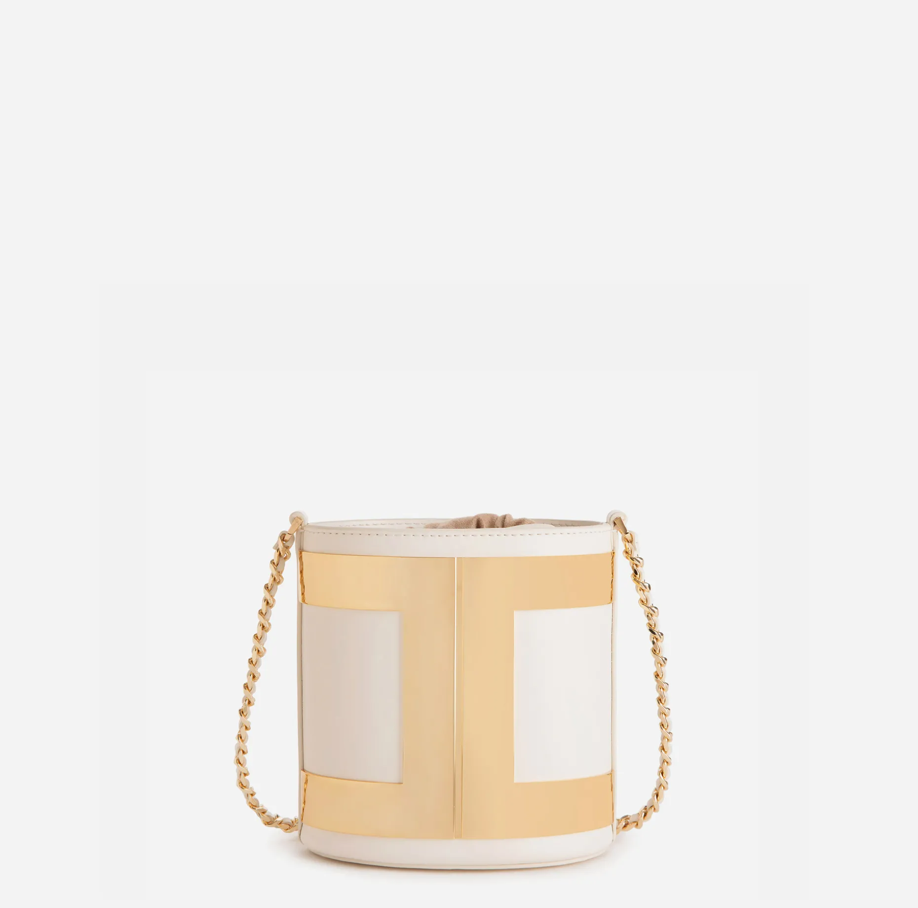 Elisabetta Franchi Strap Bags | Bucket bag with logo