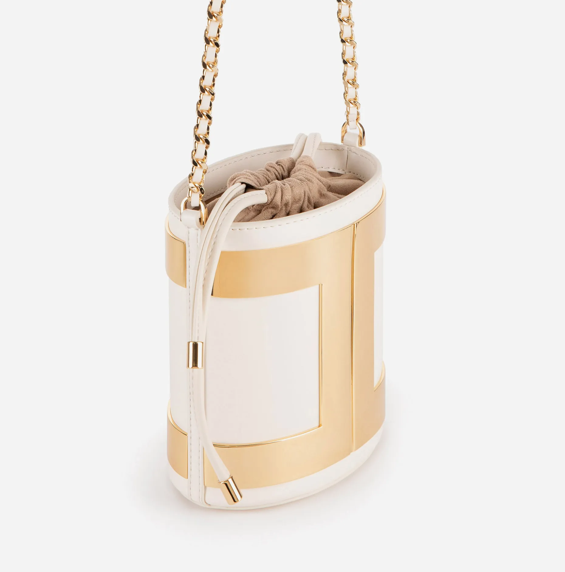 Elisabetta Franchi Strap Bags | Bucket bag with logo