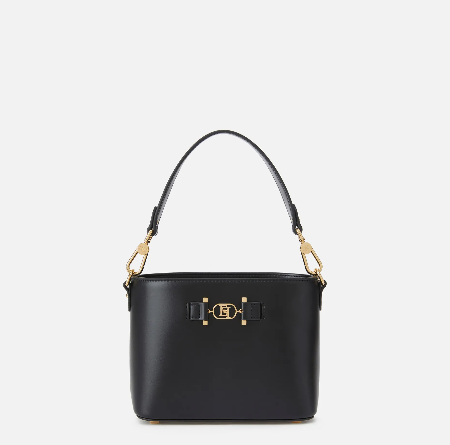 Elisabetta Franchi Handbags | Bucket bag with logo horsebit