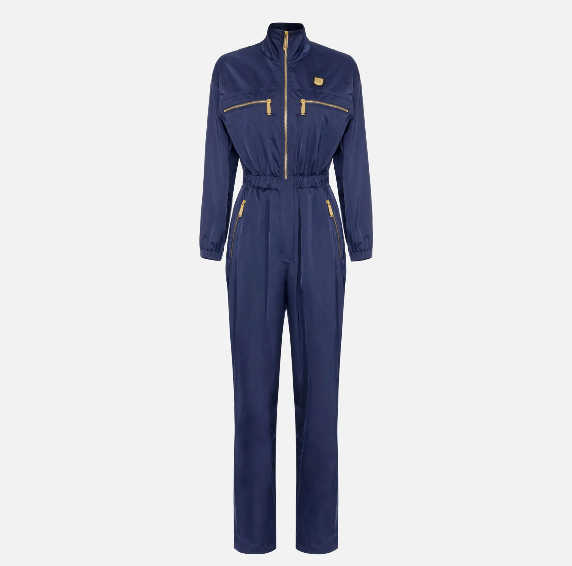 Elisabetta Franchi Jumpsuits | Cargo jumpsuit in technical nylon with zip