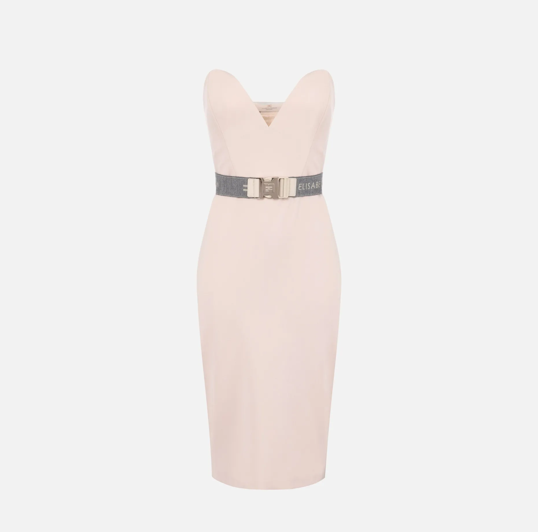 Elisabetta Franchi Dresses | Midi Dresses | Cool wool midi dress with belt