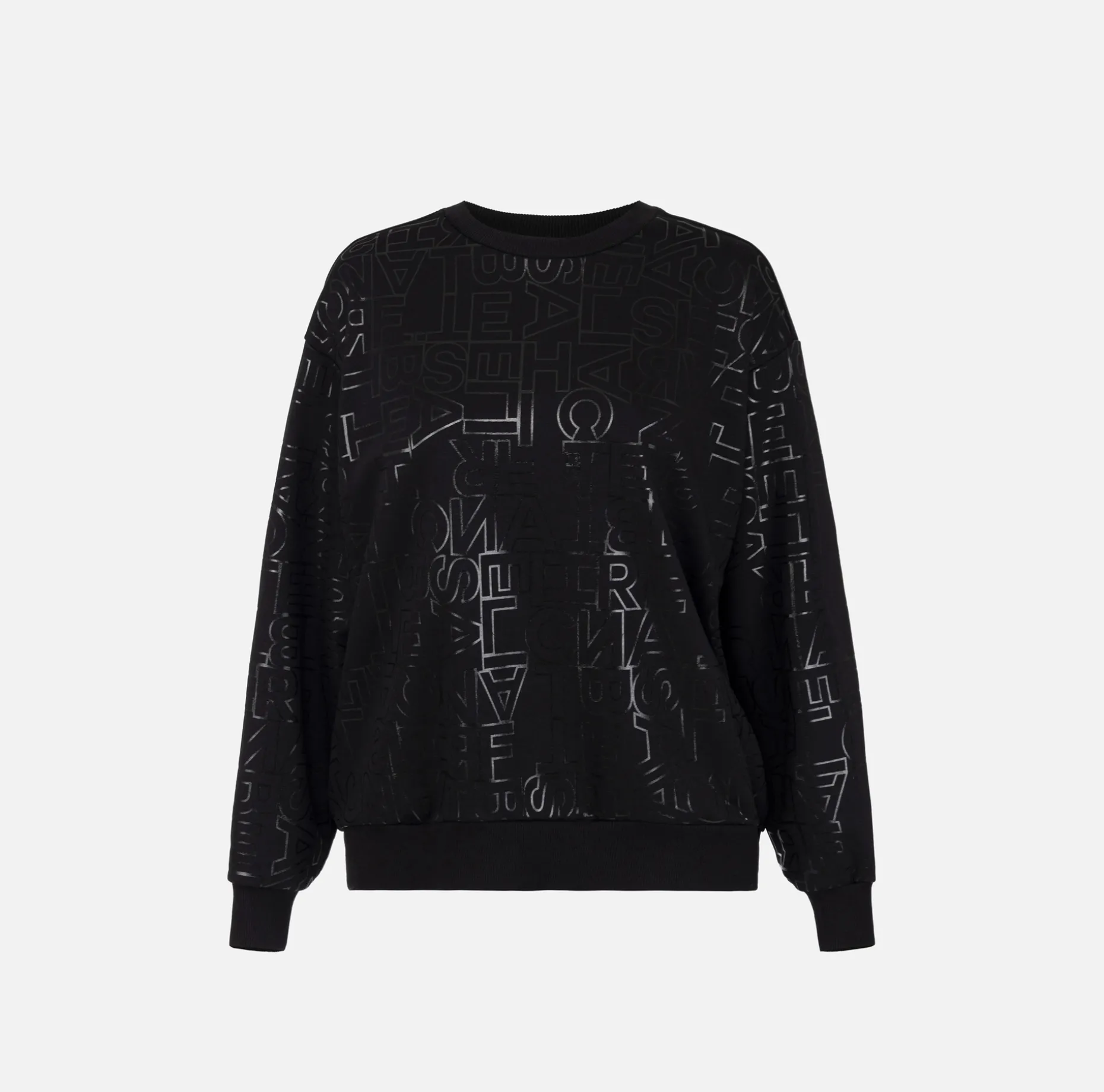 Elisabetta Franchi Knitwear And Sweatshirts | Cotton sweatshirt with lettering