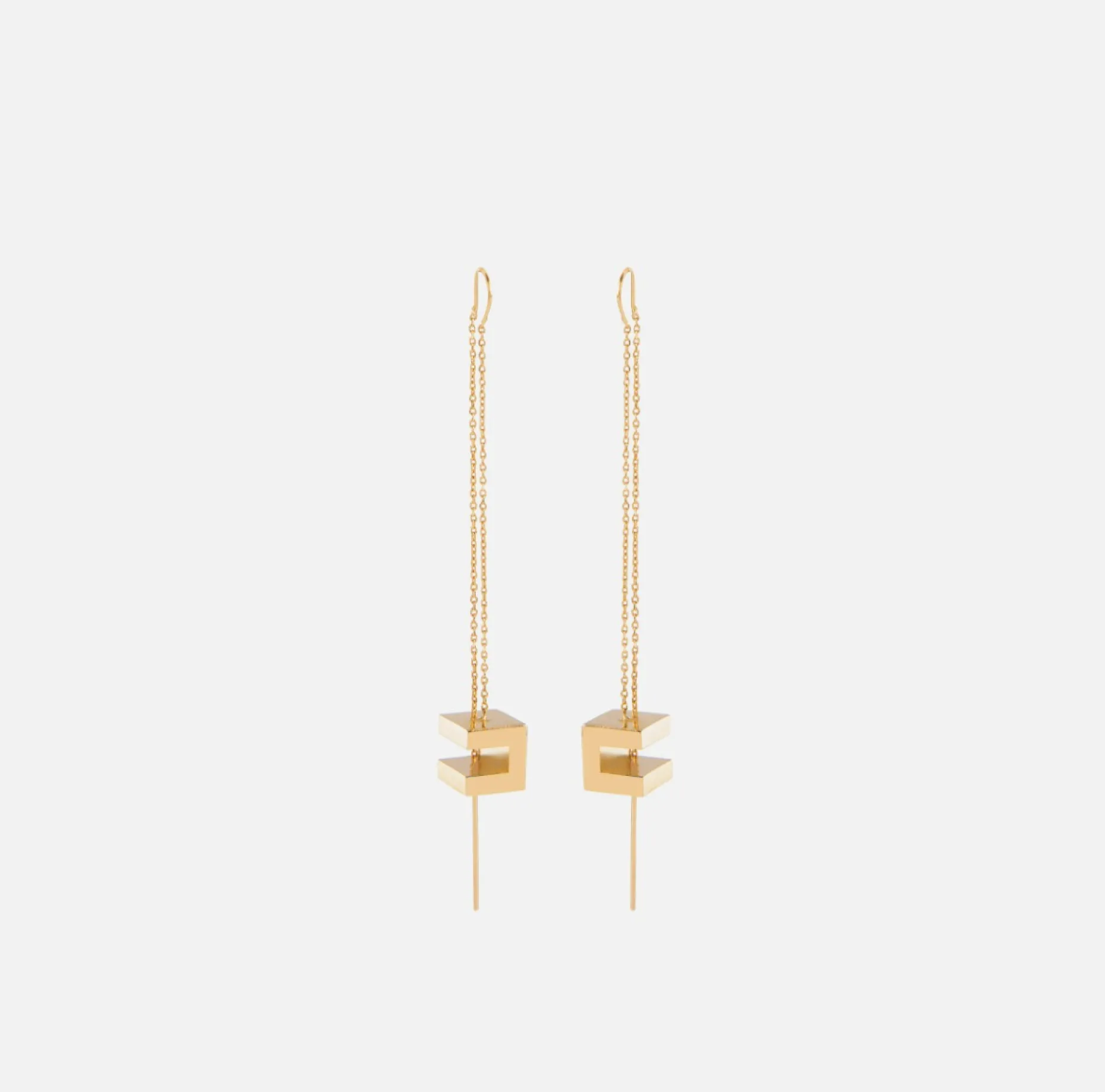 Elisabetta Franchi Jewelry | Cube Earrings