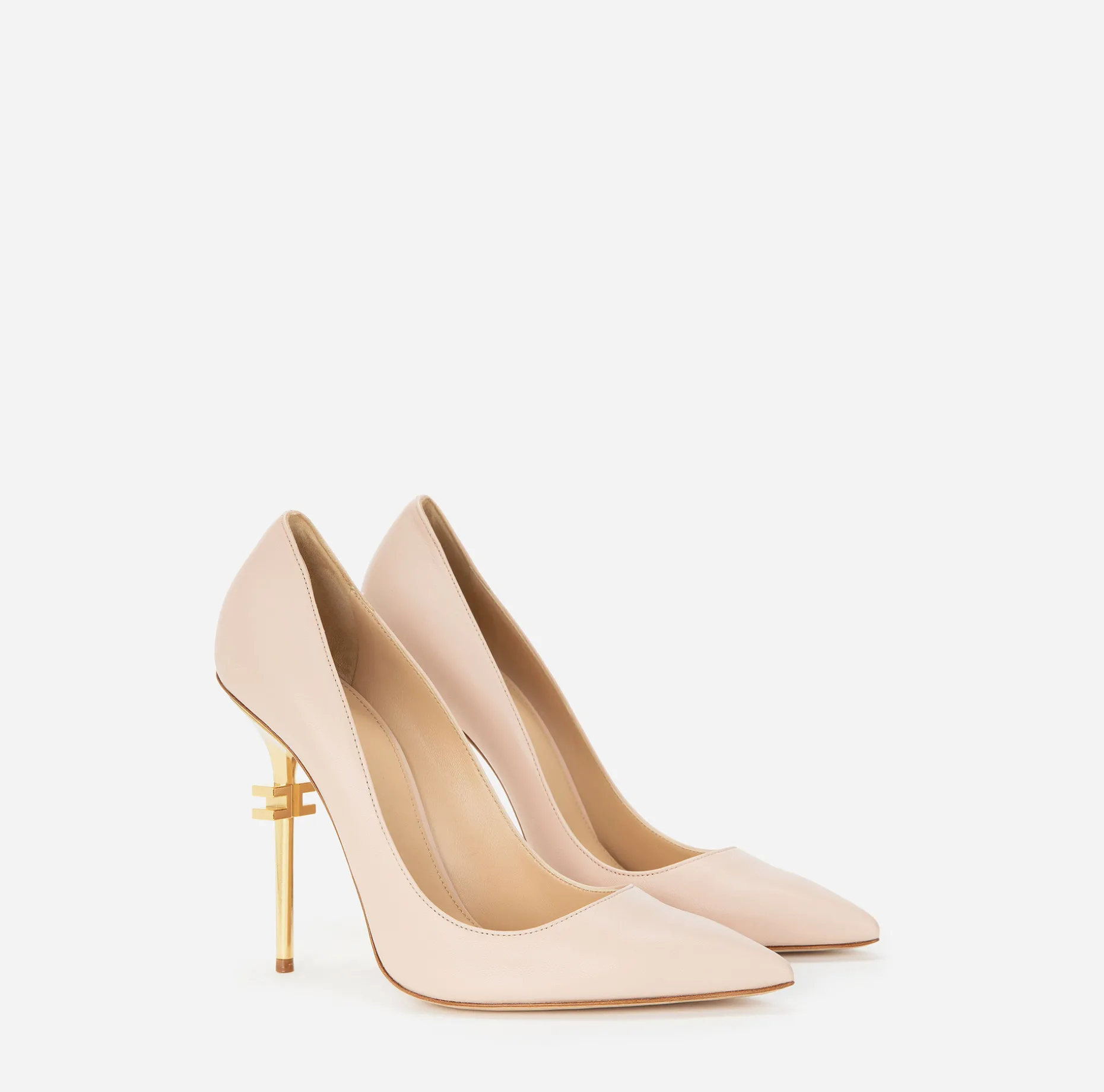 Elisabetta Franchi Pumps | Décolleté With Branded Heel