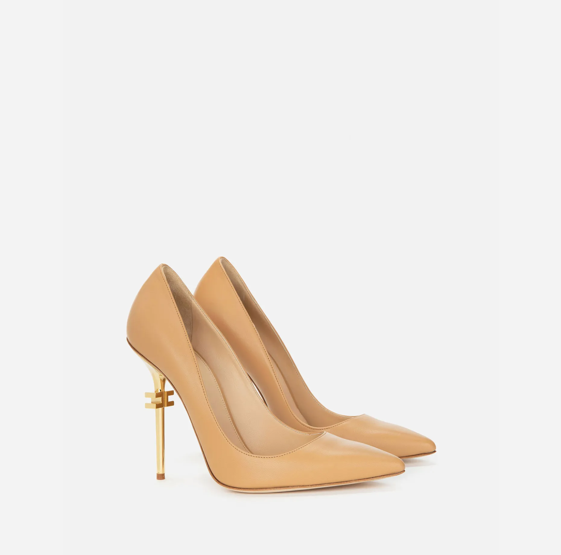 Elisabetta Franchi Pumps | Décolleté With Branded Heel