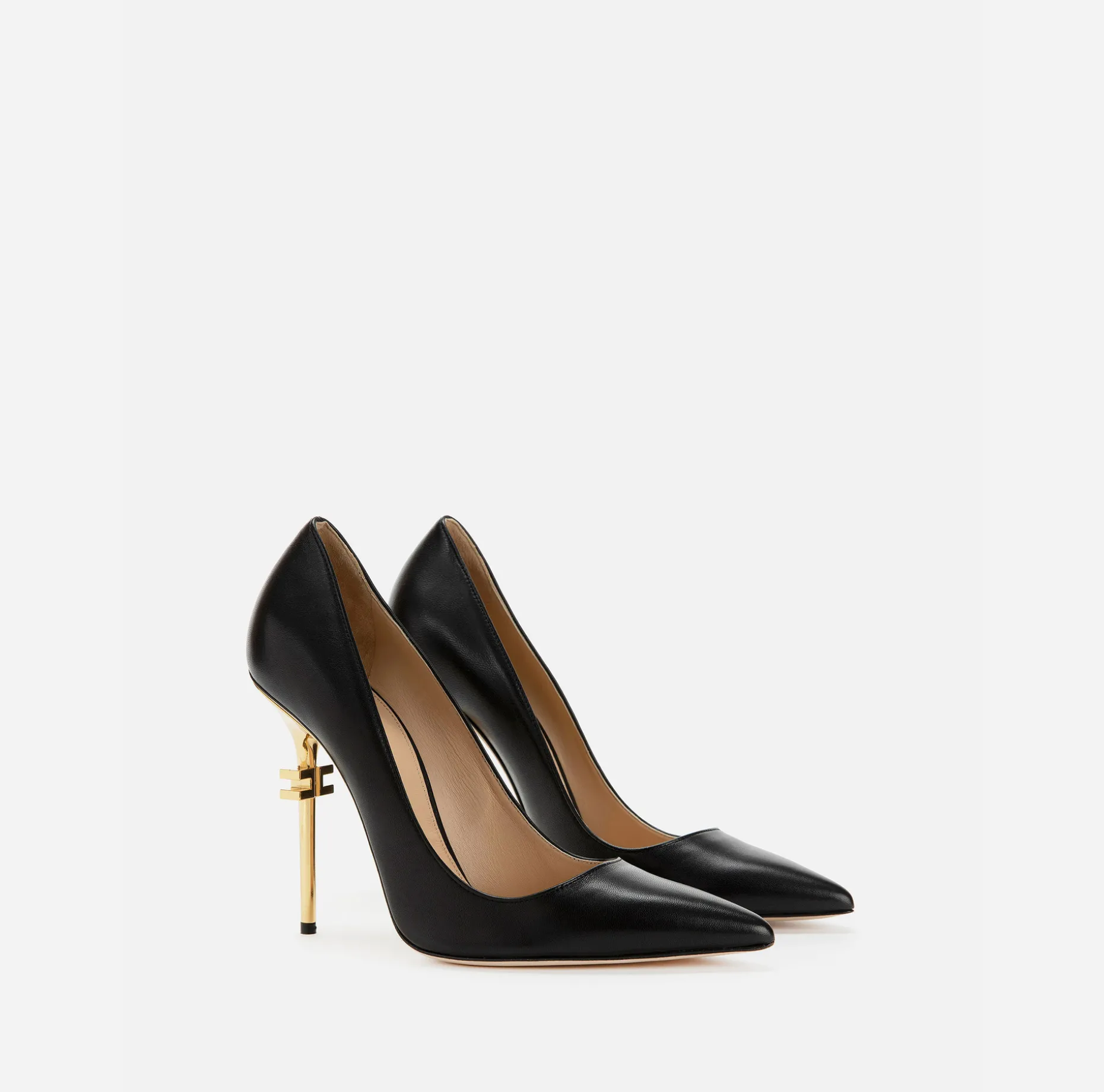 Elisabetta Franchi Pumps | Décolleté With Branded Heel