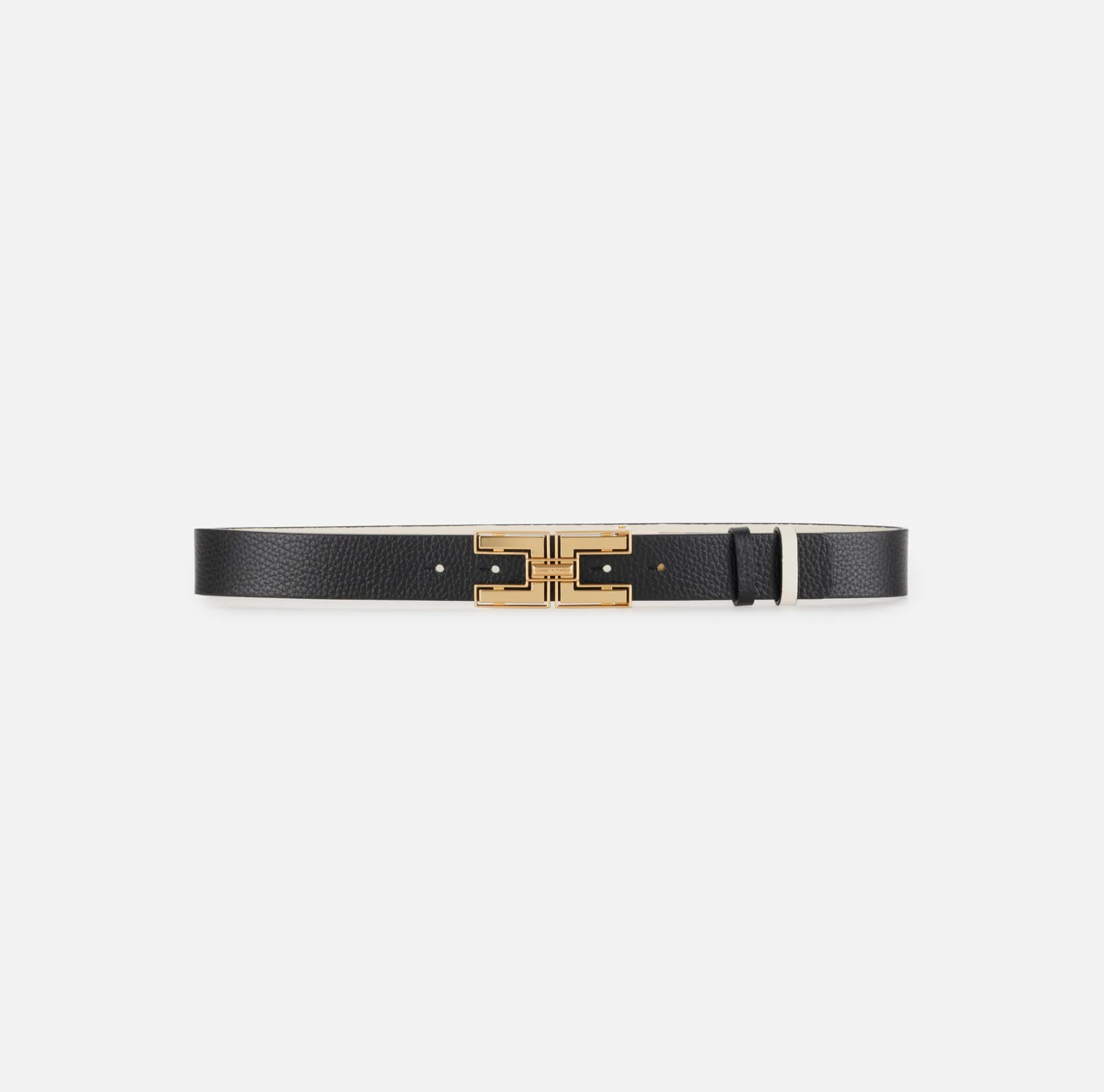 Elisabetta Franchi Belts | Double face leather belt with logo