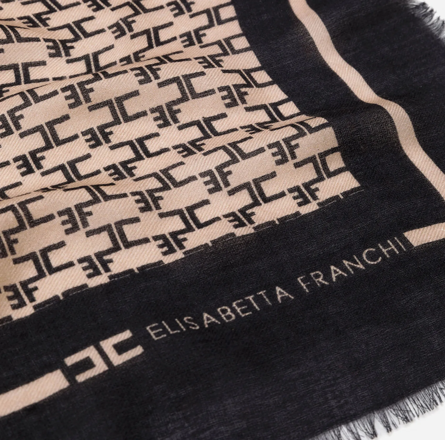 Elisabetta Franchi Scarves | Monogram Scarf