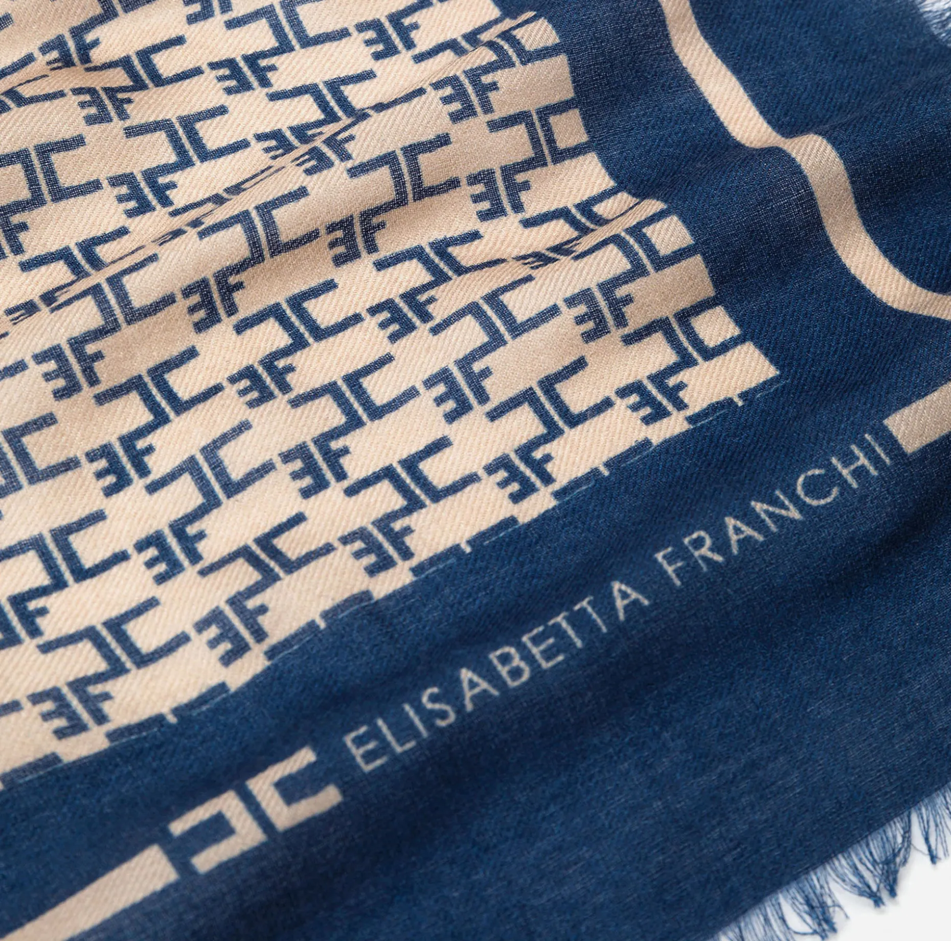 Elisabetta Franchi Scarves | Monogram Scarf