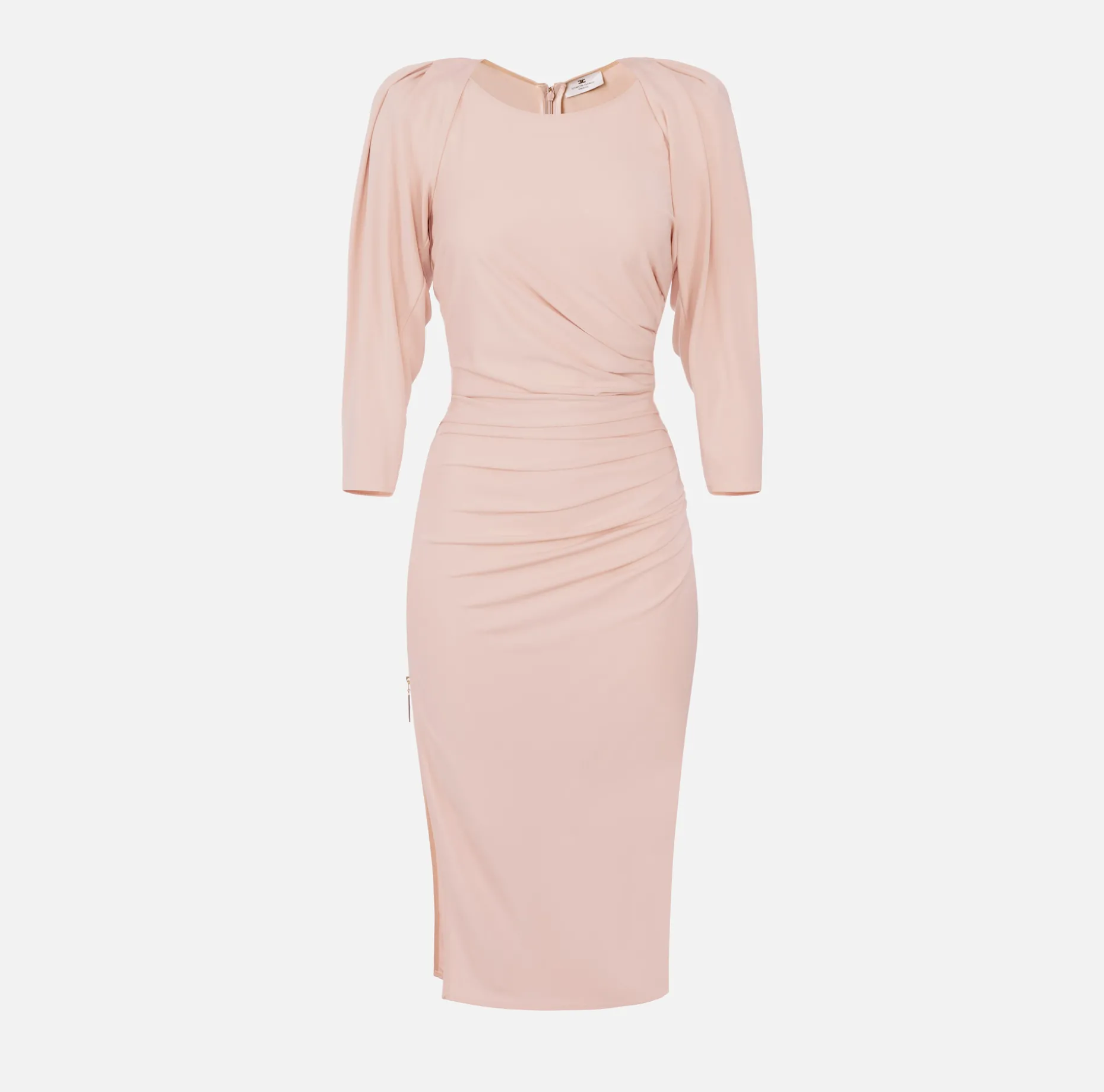 Elisabetta Franchi Midi Dresses | Dresses | Jersey midi dress with side zip