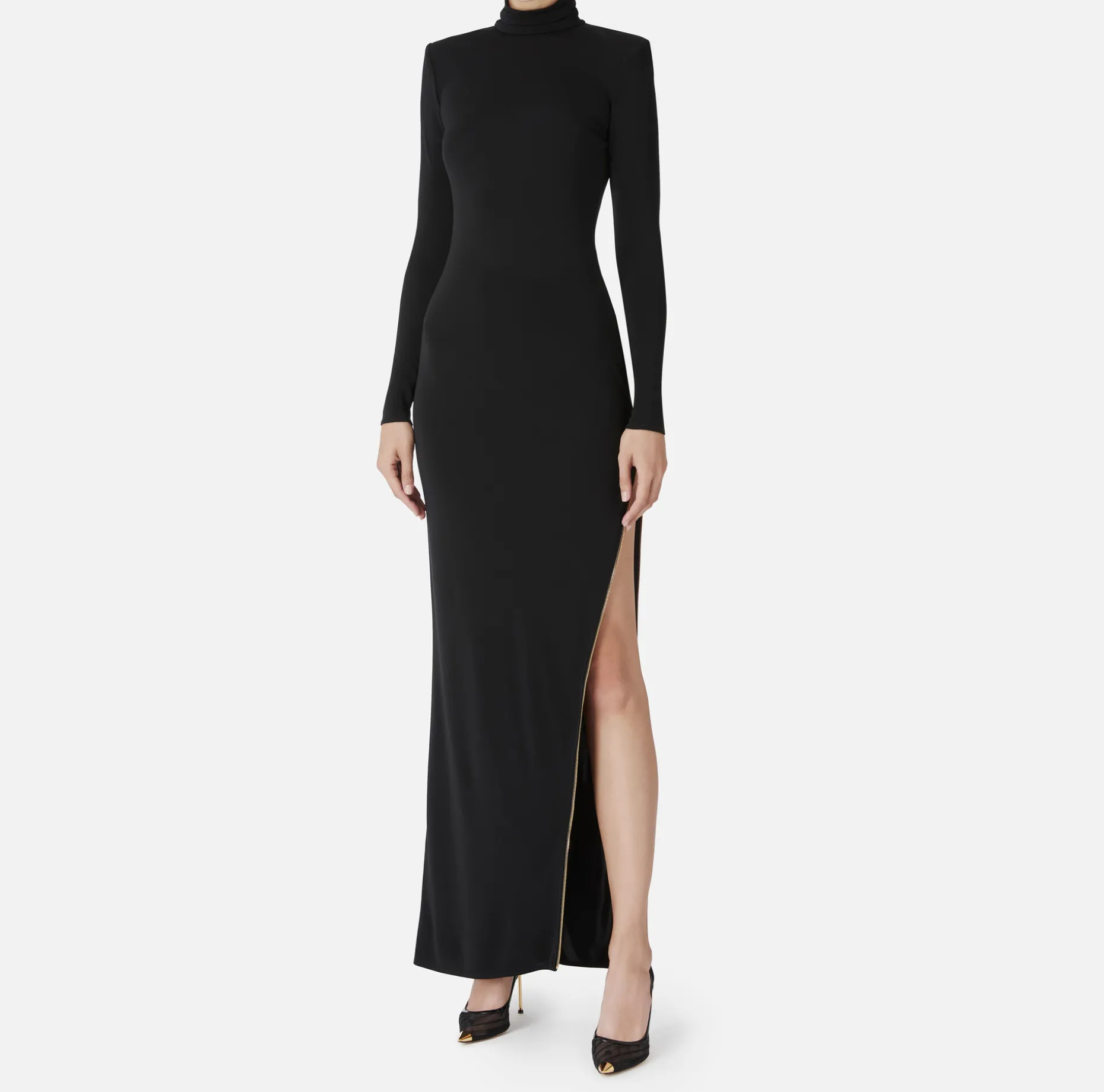 Elisabetta Franchi Red Carpet Dresses | Red Carpet | Jersey red carpet dress with side zip