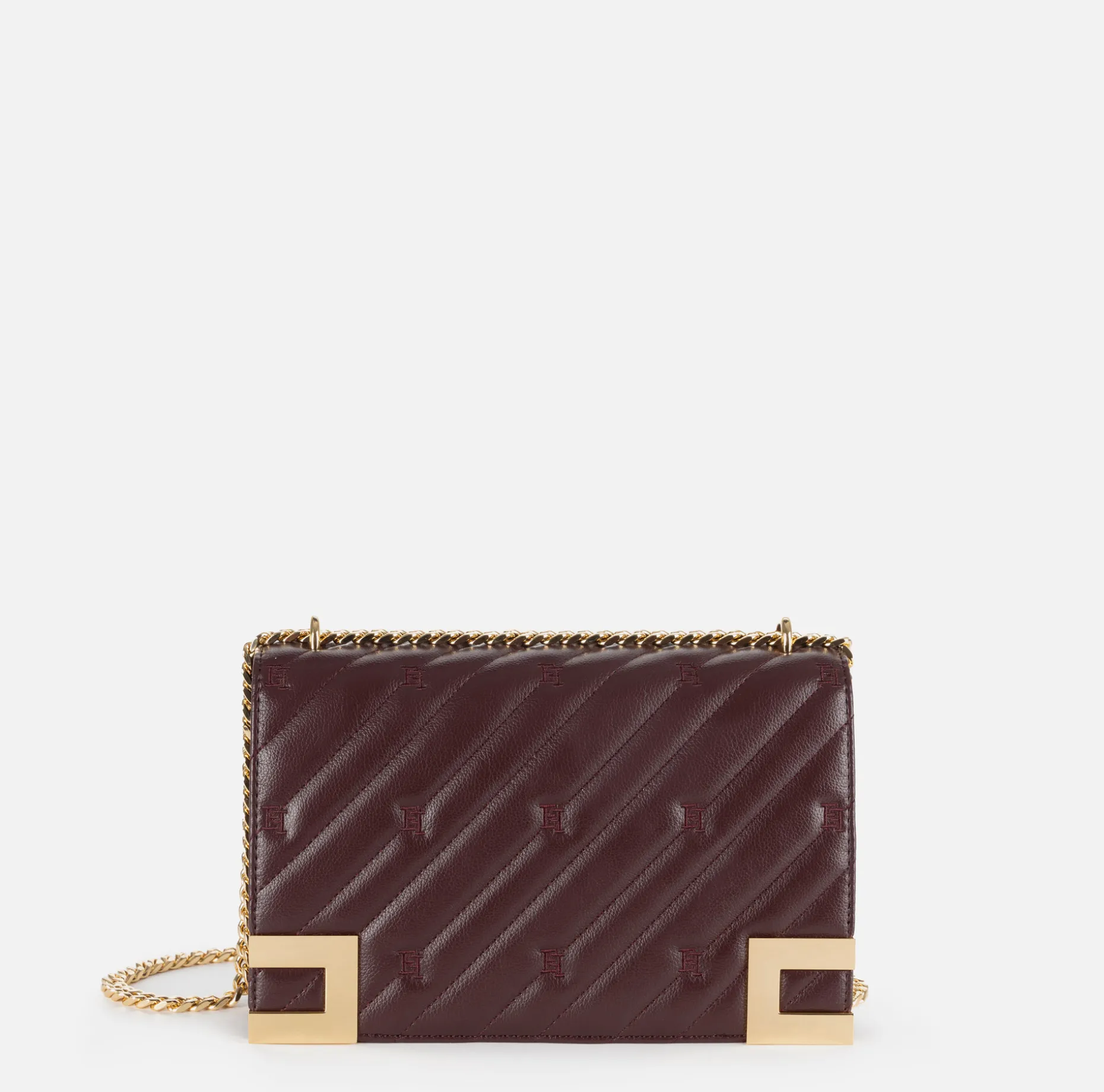 Elisabetta Franchi Strap Bags | Large quilted bag with shoulder strap