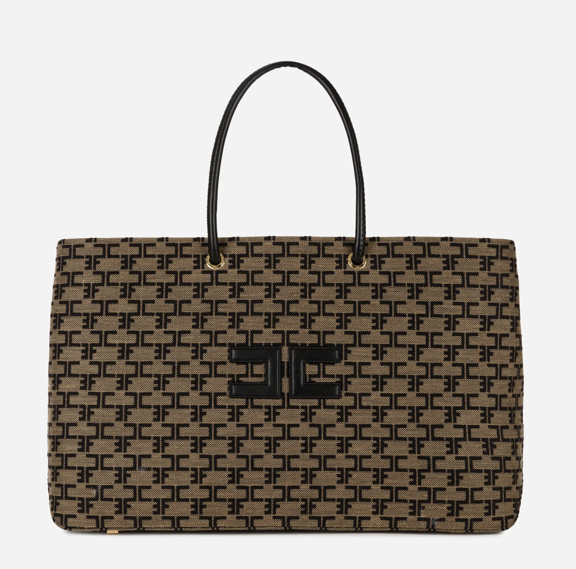 Elisabetta Franchi Shoulder Bags | Madame Monogram Shopper Bag With Logo