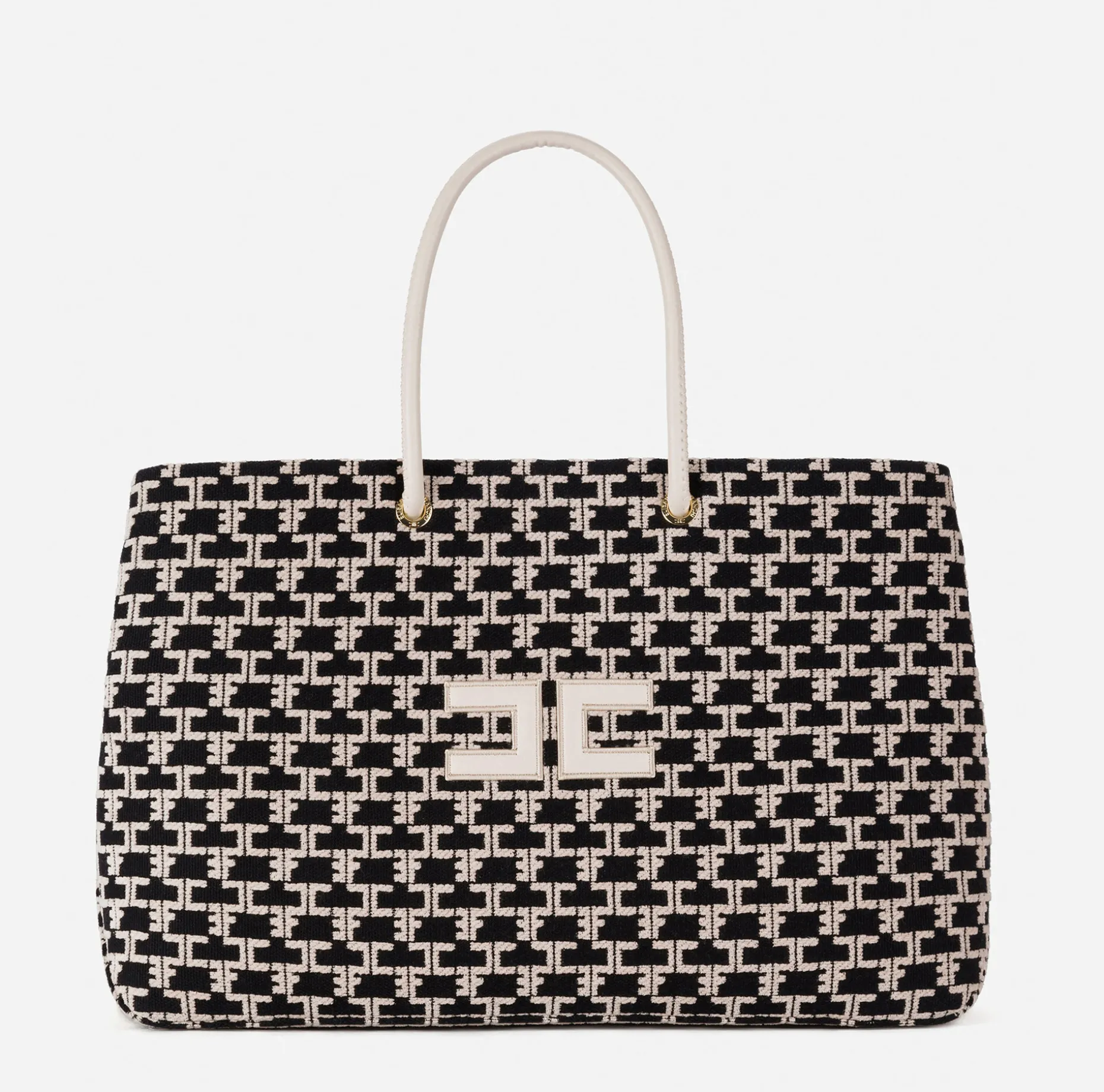 Elisabetta Franchi Shoulder Bags | Madame Monogram Shopper Bag With Logo