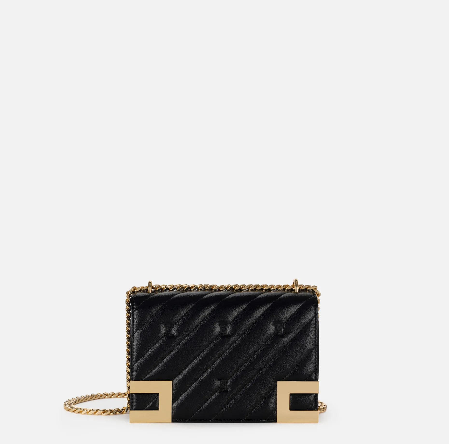 Elisabetta Franchi Strap Bags | Medium quilted bag with shoulder strap