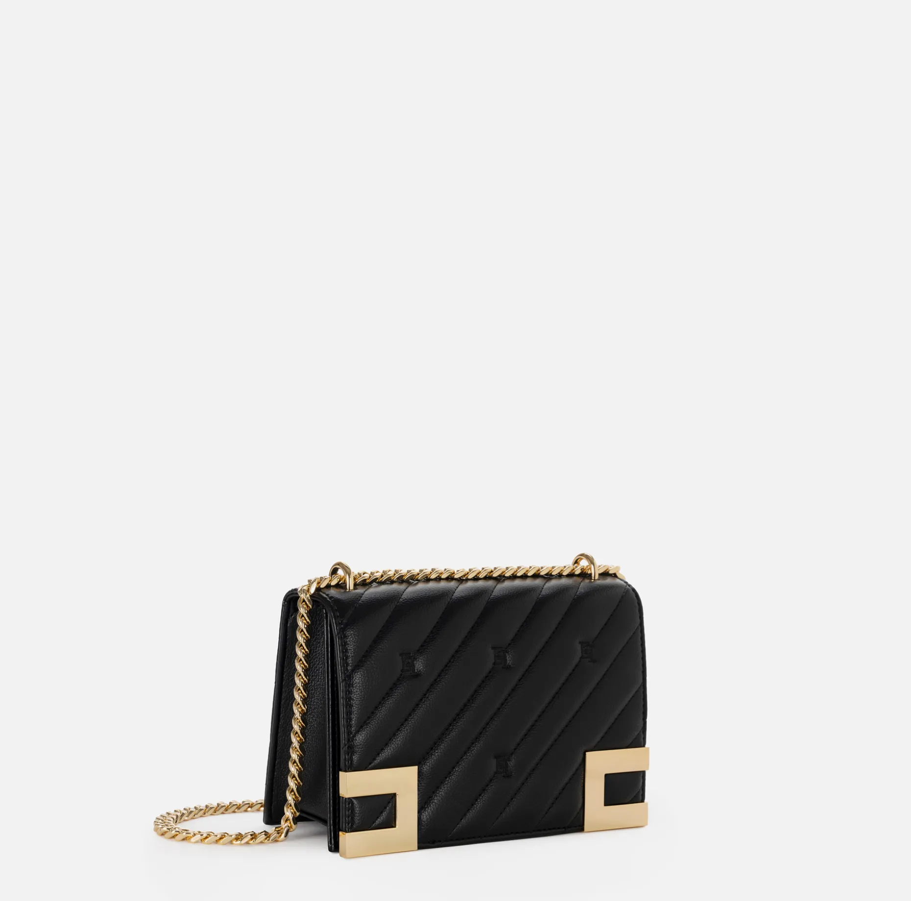 Elisabetta Franchi Strap Bags | Medium quilted bag with shoulder strap