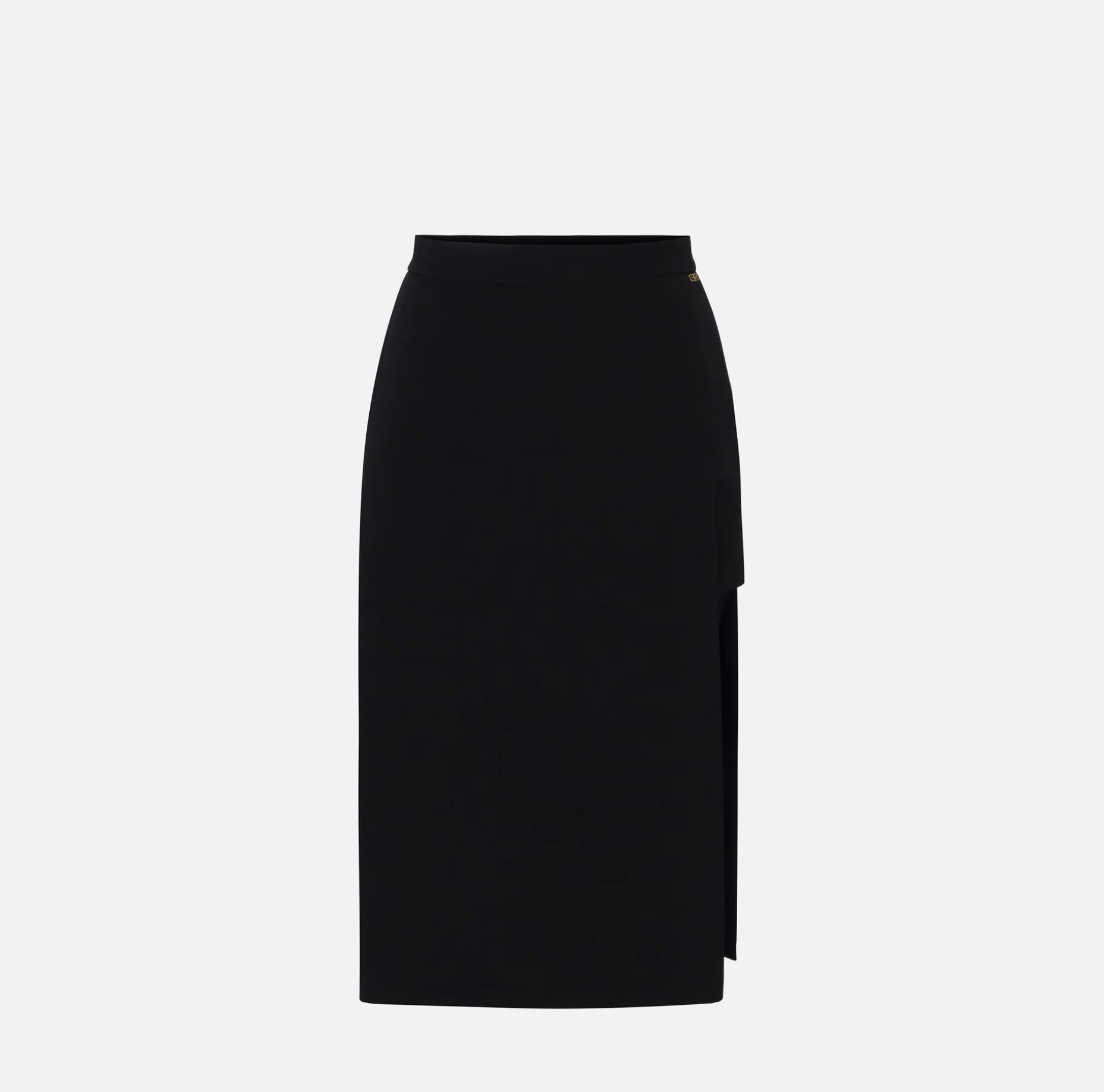 Elisabetta Franchi Skirts | Midi skirt in stretch crêpe fabric with shorts