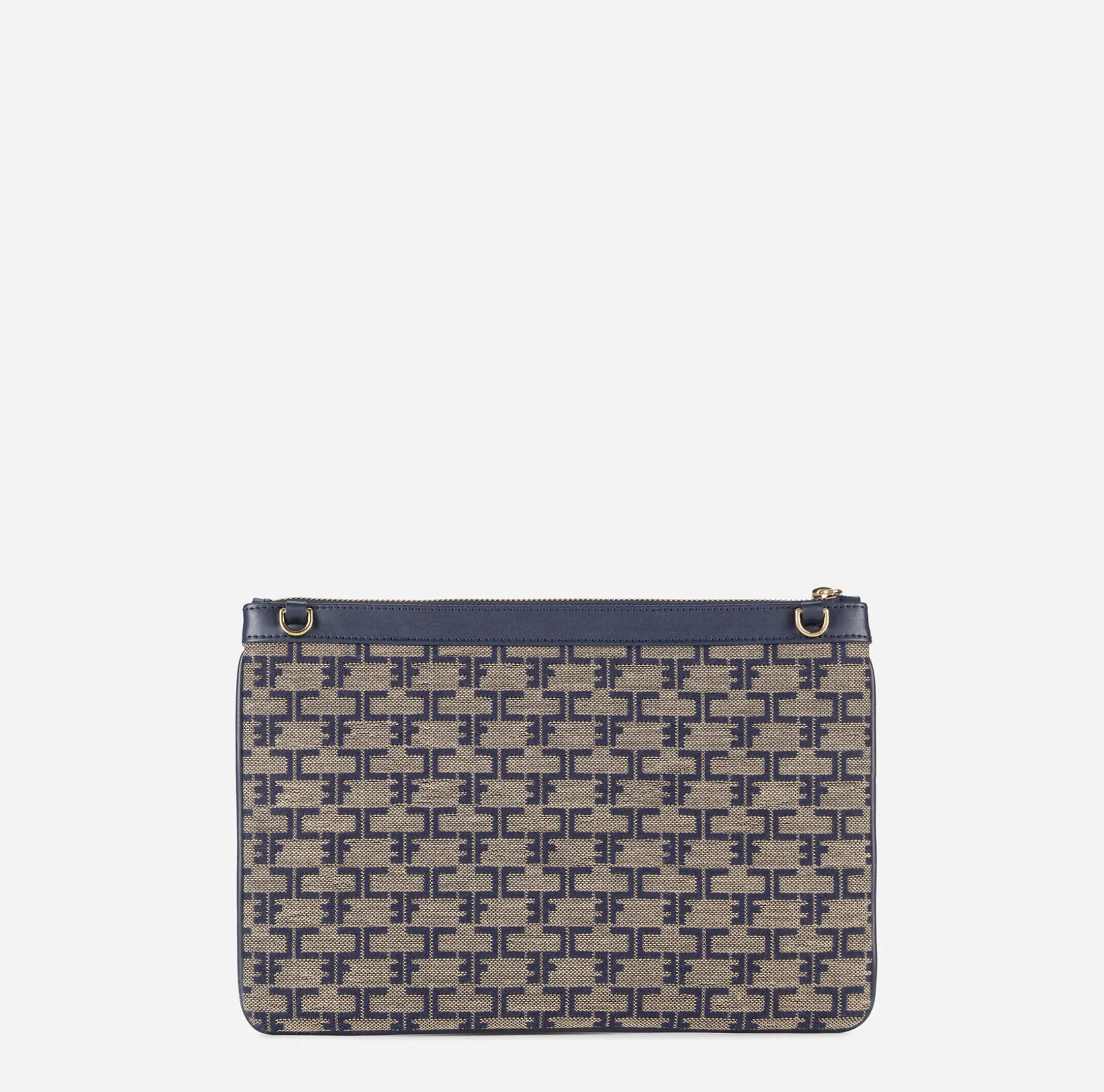 Elisabetta Franchi Clutch | Monogram Mini Make-Up Bag