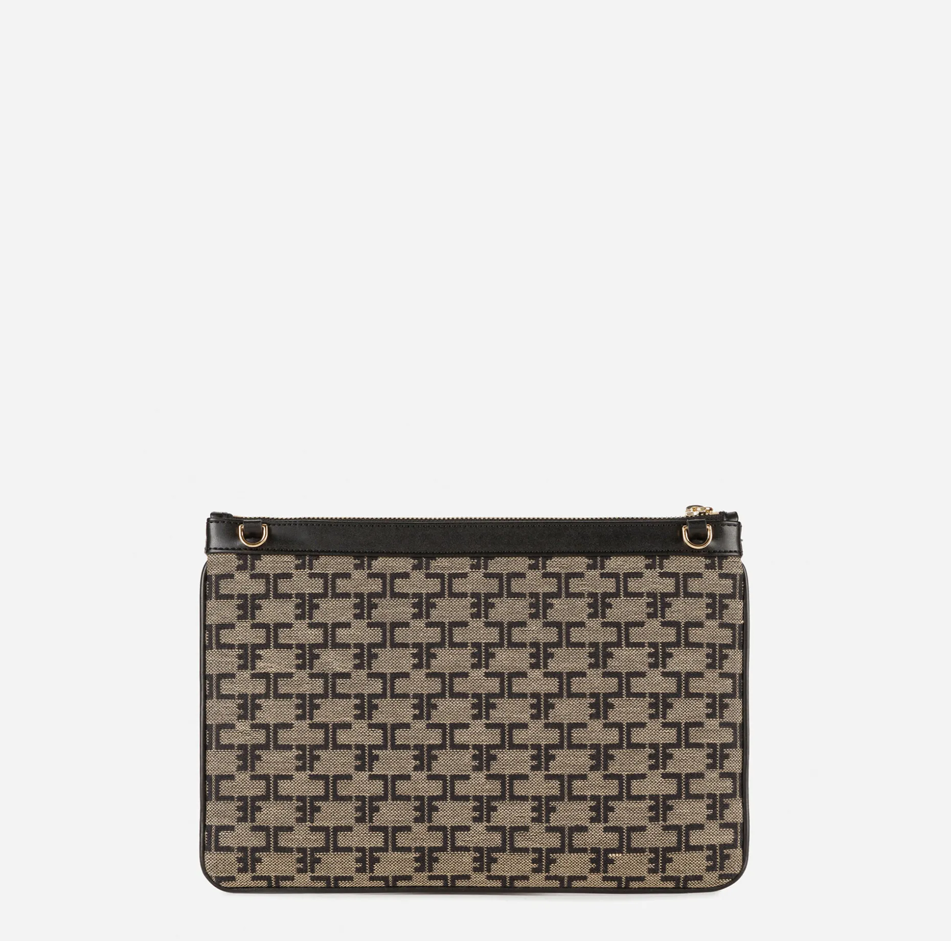 Elisabetta Franchi Clutch | Monogram Mini Make-Up Bag