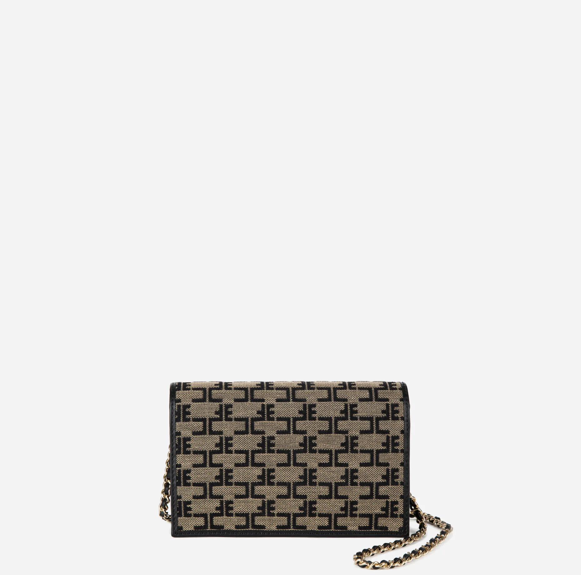 Elisabetta Franchi Strap Bags | Monogram Mini Shoulder Strap