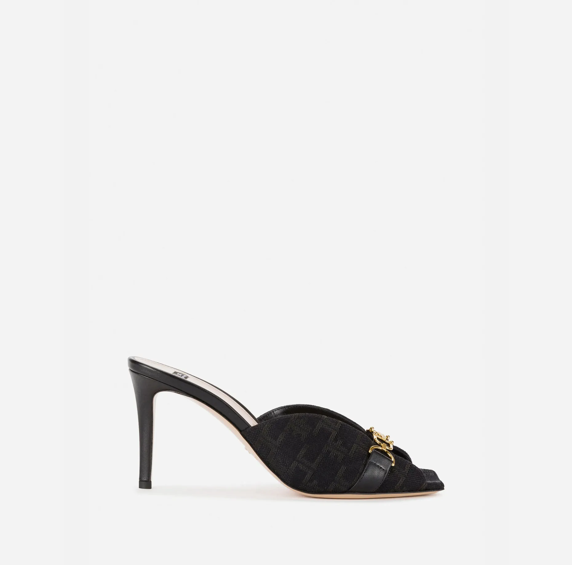 Elisabetta Franchi Sandals | Monogram Slider Sandal