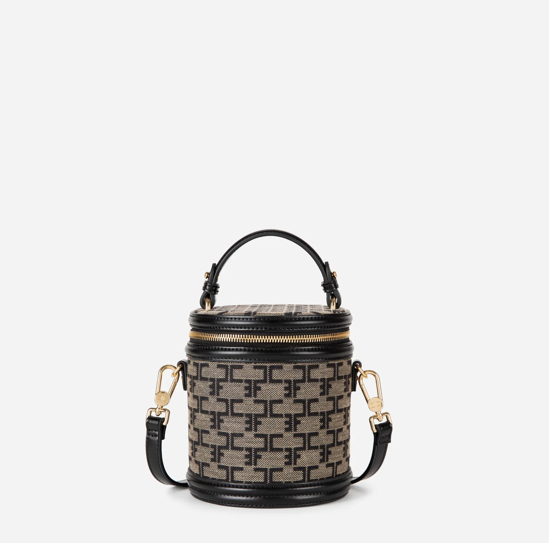 Elisabetta Franchi Luggage | Handbags | Monogram Travel Cylinder Bag