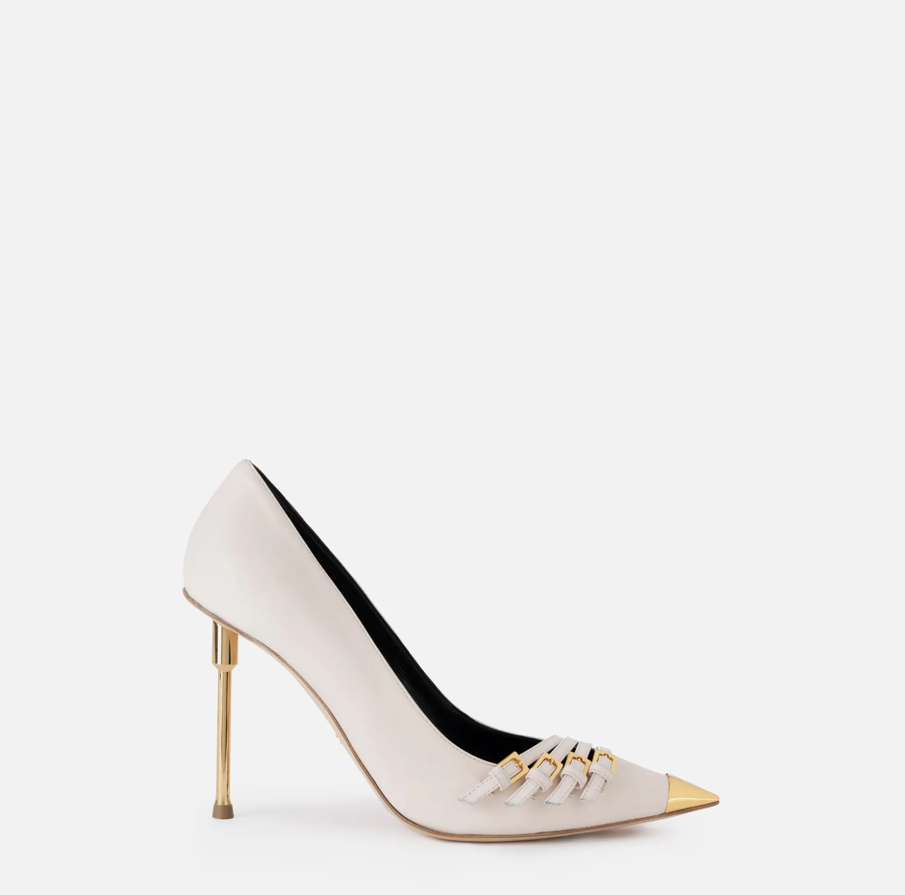 Elisabetta Franchi Pumps | Nappa leather pump with straps