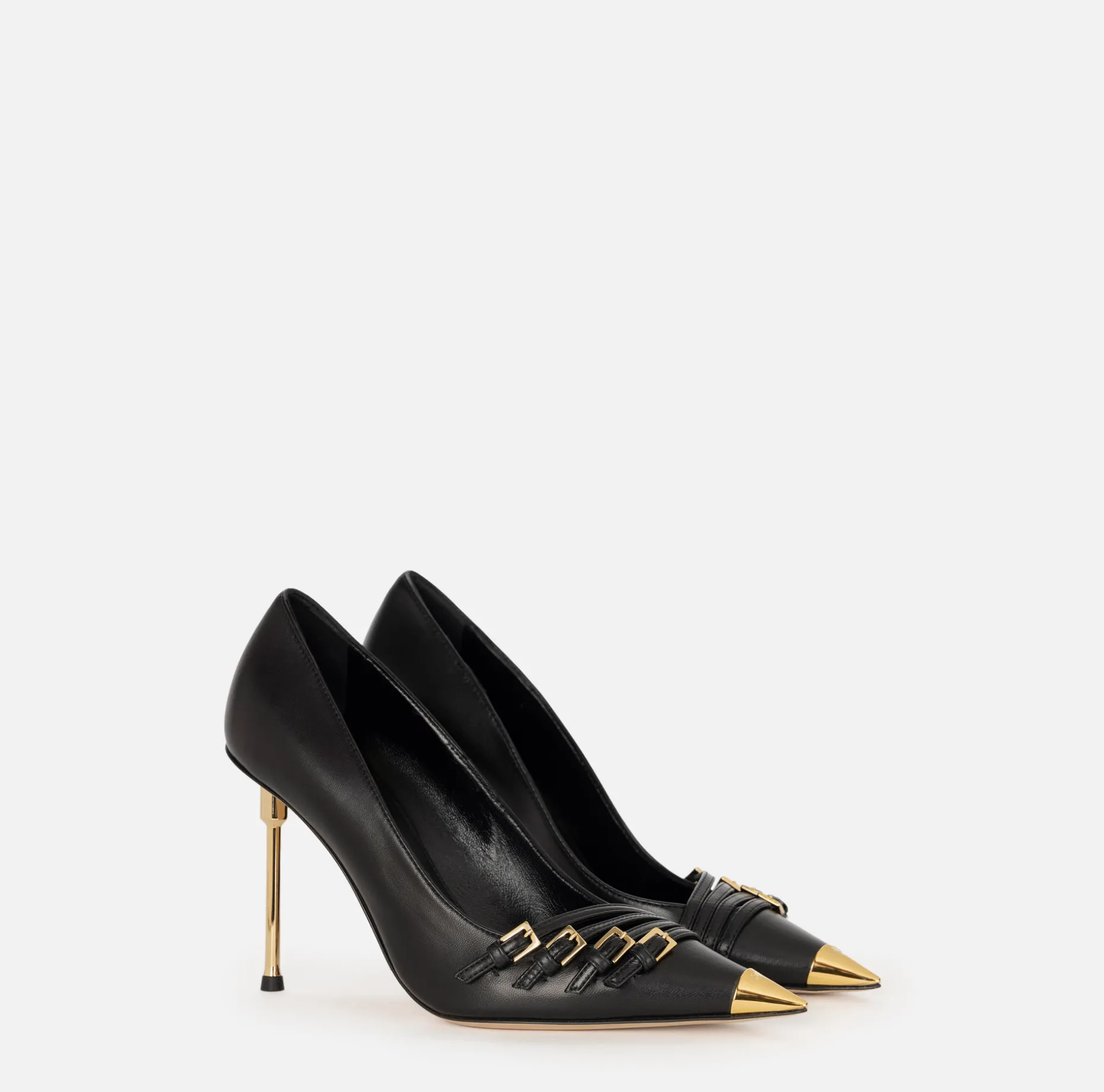 Elisabetta Franchi Pumps | Nappa leather pump with straps