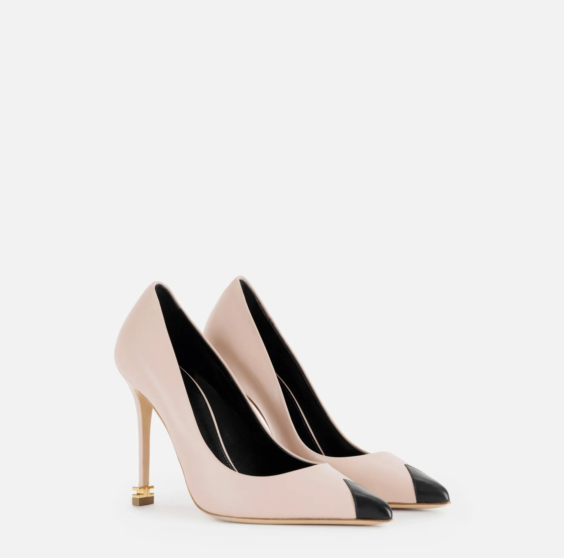 Elisabetta Franchi Pumps | Nappa leather pumps with toecap Étoile