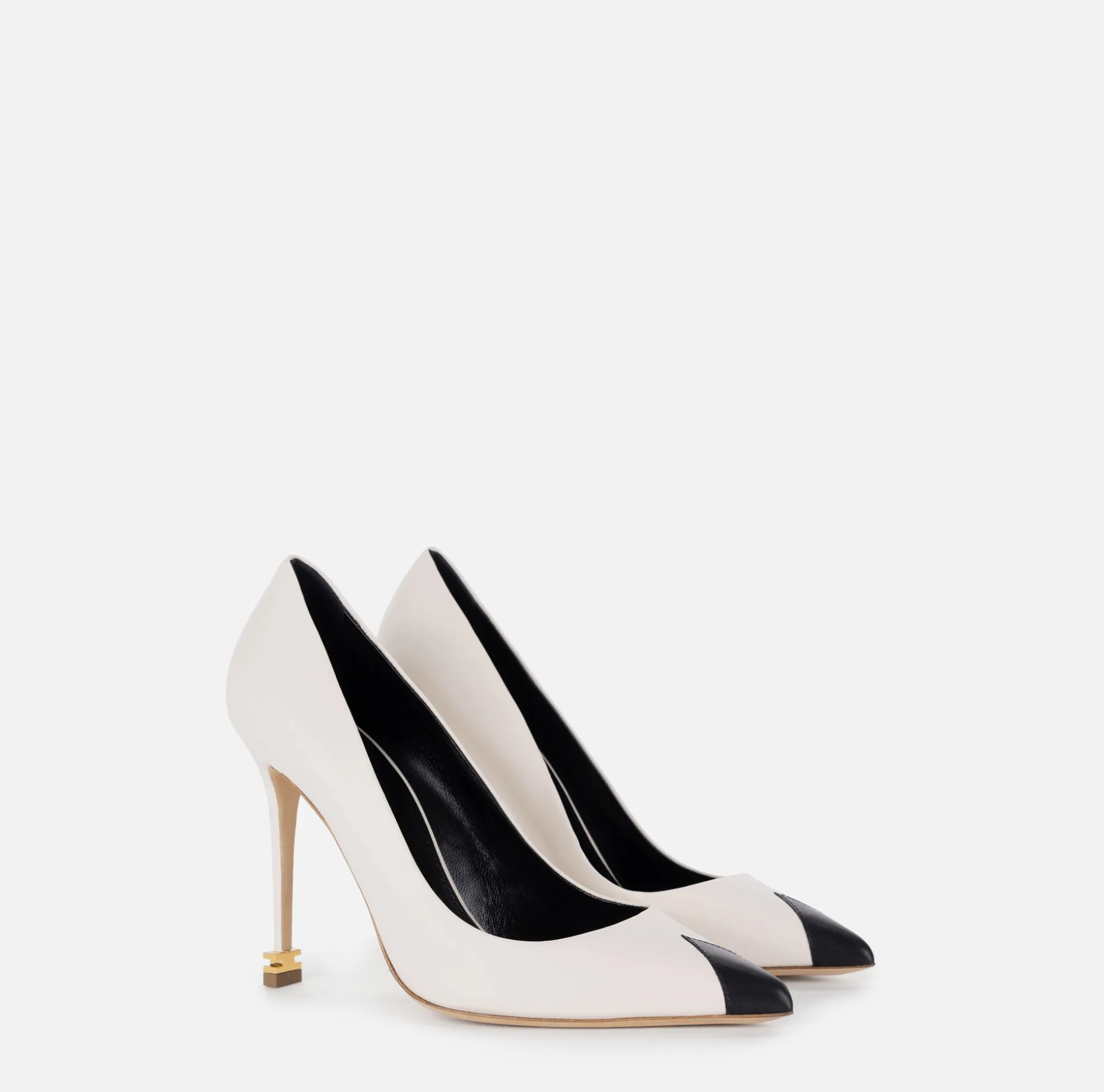 Elisabetta Franchi Pumps | Nappa leather pumps with toecap Étoile