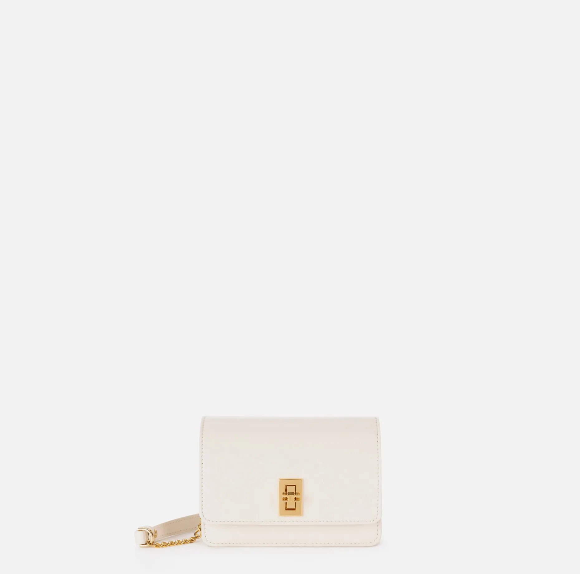 Elisabetta Franchi Strap Bags | Nappa leather shoulder bag with bellows