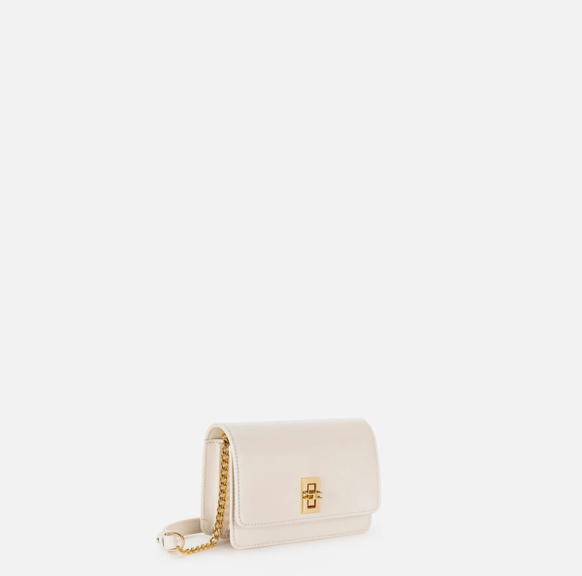 Elisabetta Franchi Strap Bags | Nappa leather shoulder bag with bellows