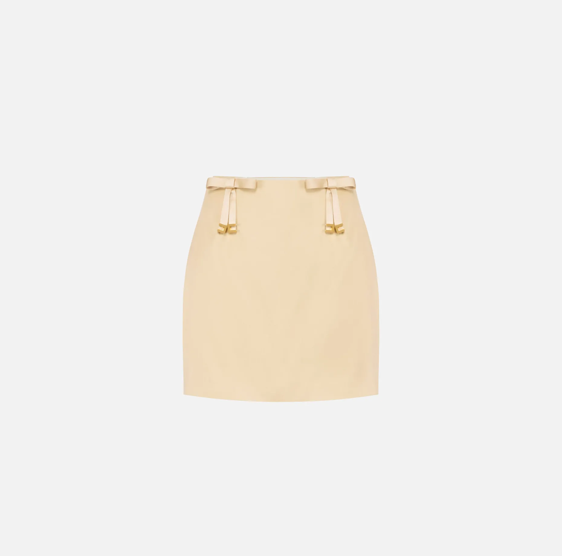 Elisabetta Franchi Skirts | Satin miniskirt with bows