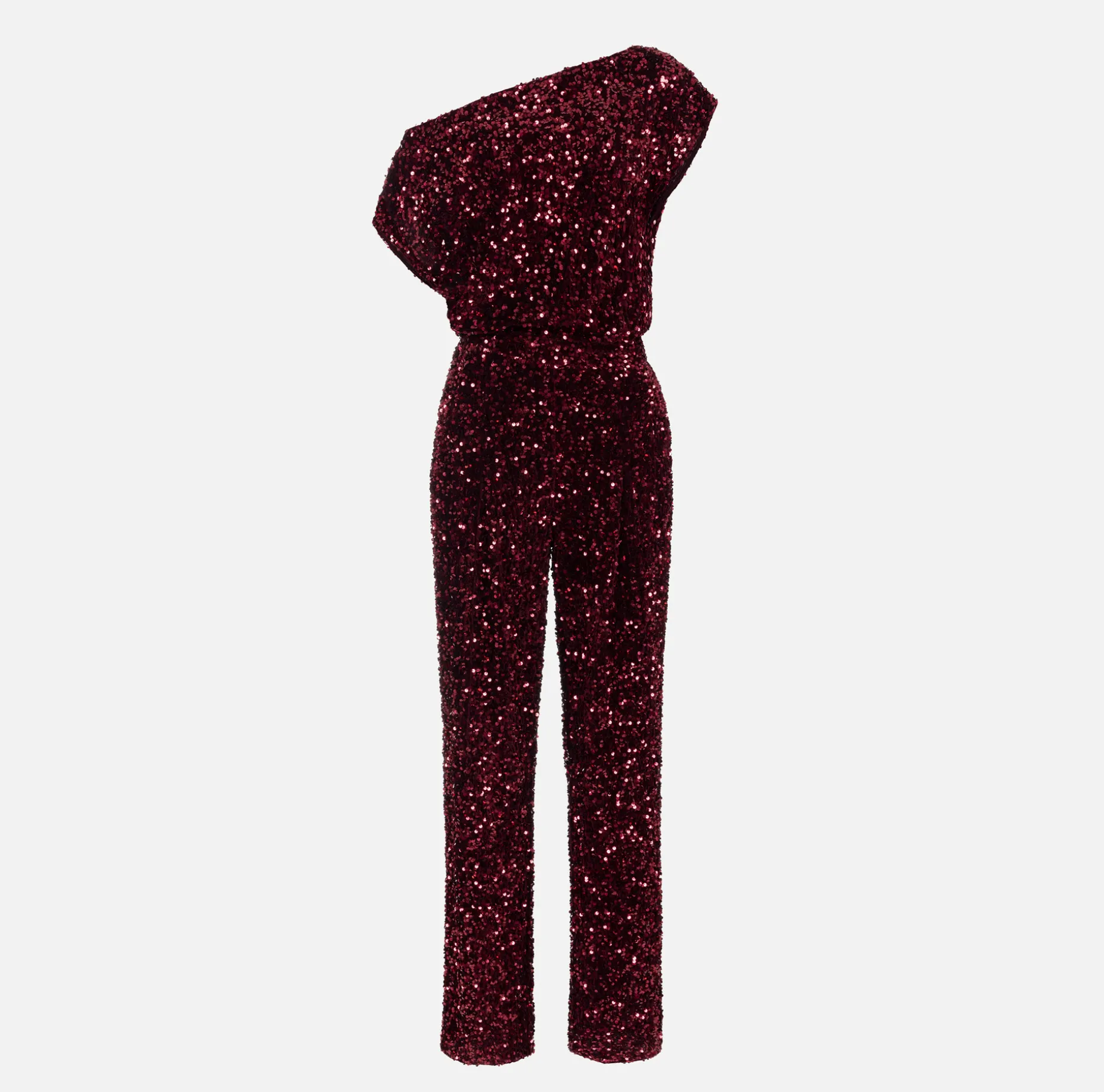 Elisabetta Franchi Jumpsuits | Sequin-embroidered chenille jumpsuit