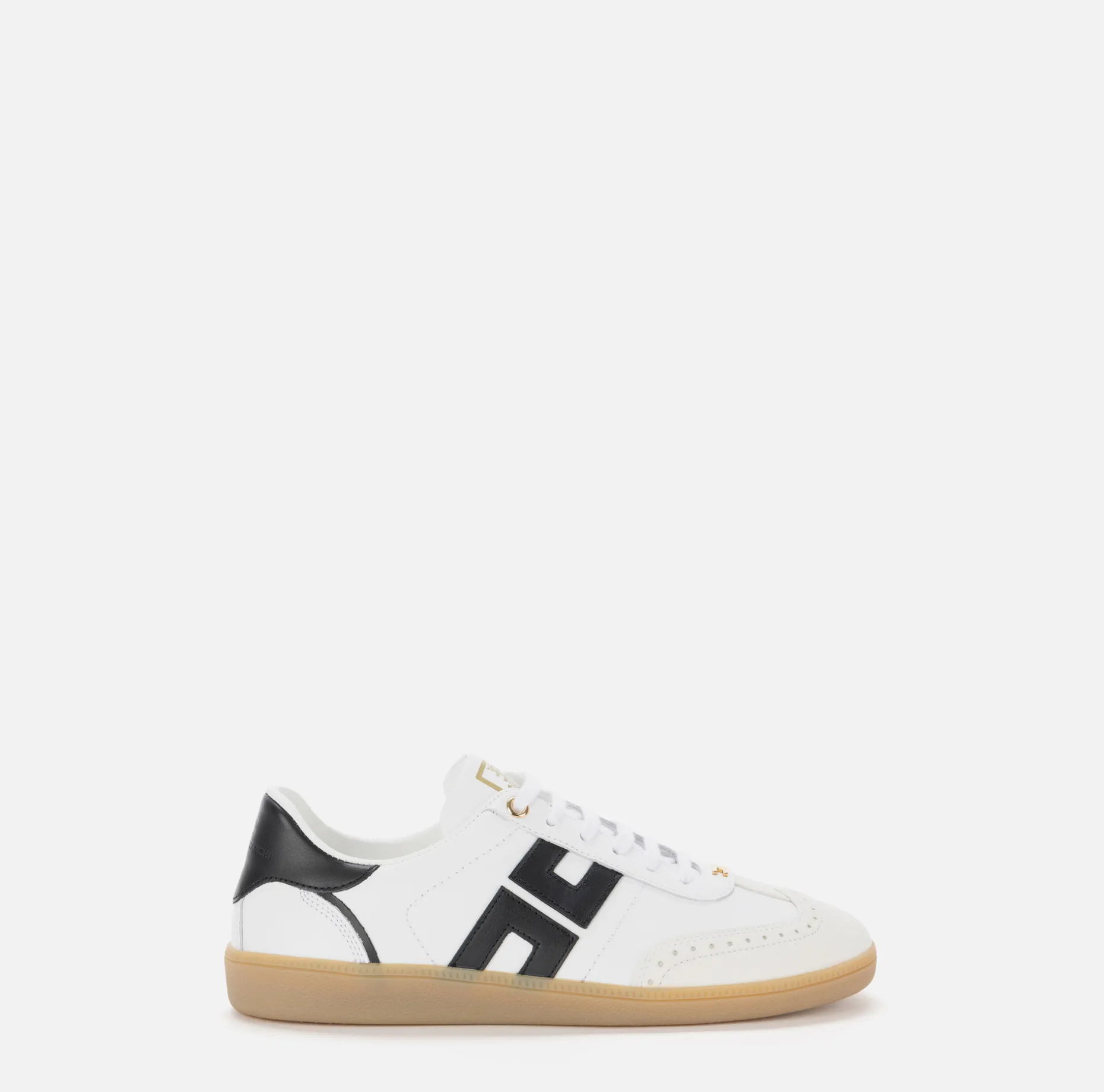 Elisabetta Franchi Sneakers & Flat Shoes | Shield leather sneakers