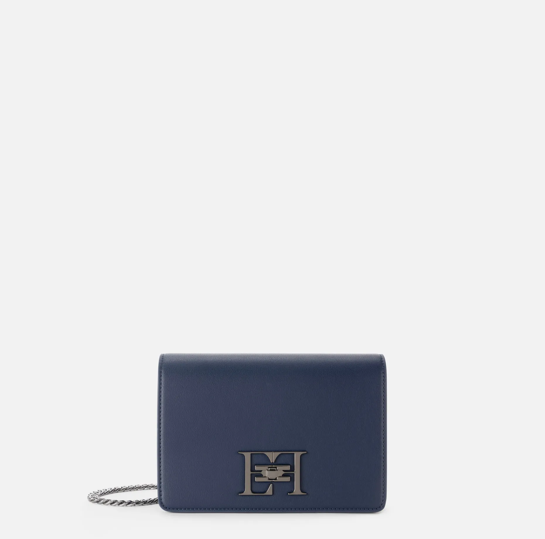 Elisabetta Franchi Strap Bags | Shoulder bag with metal logo turn-lock