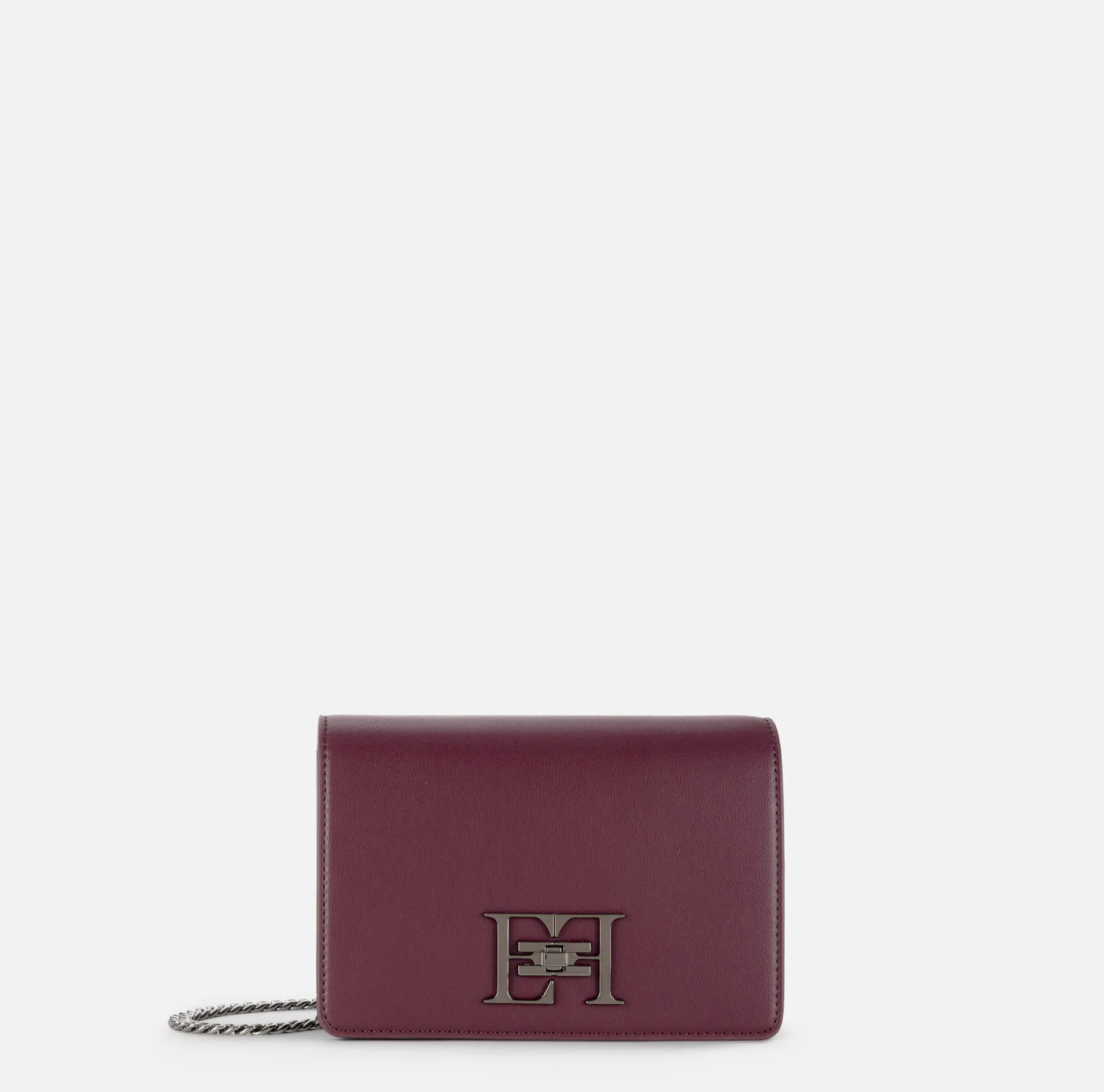 Elisabetta Franchi Strap Bags | Shoulder bag with metal logo turn-lock