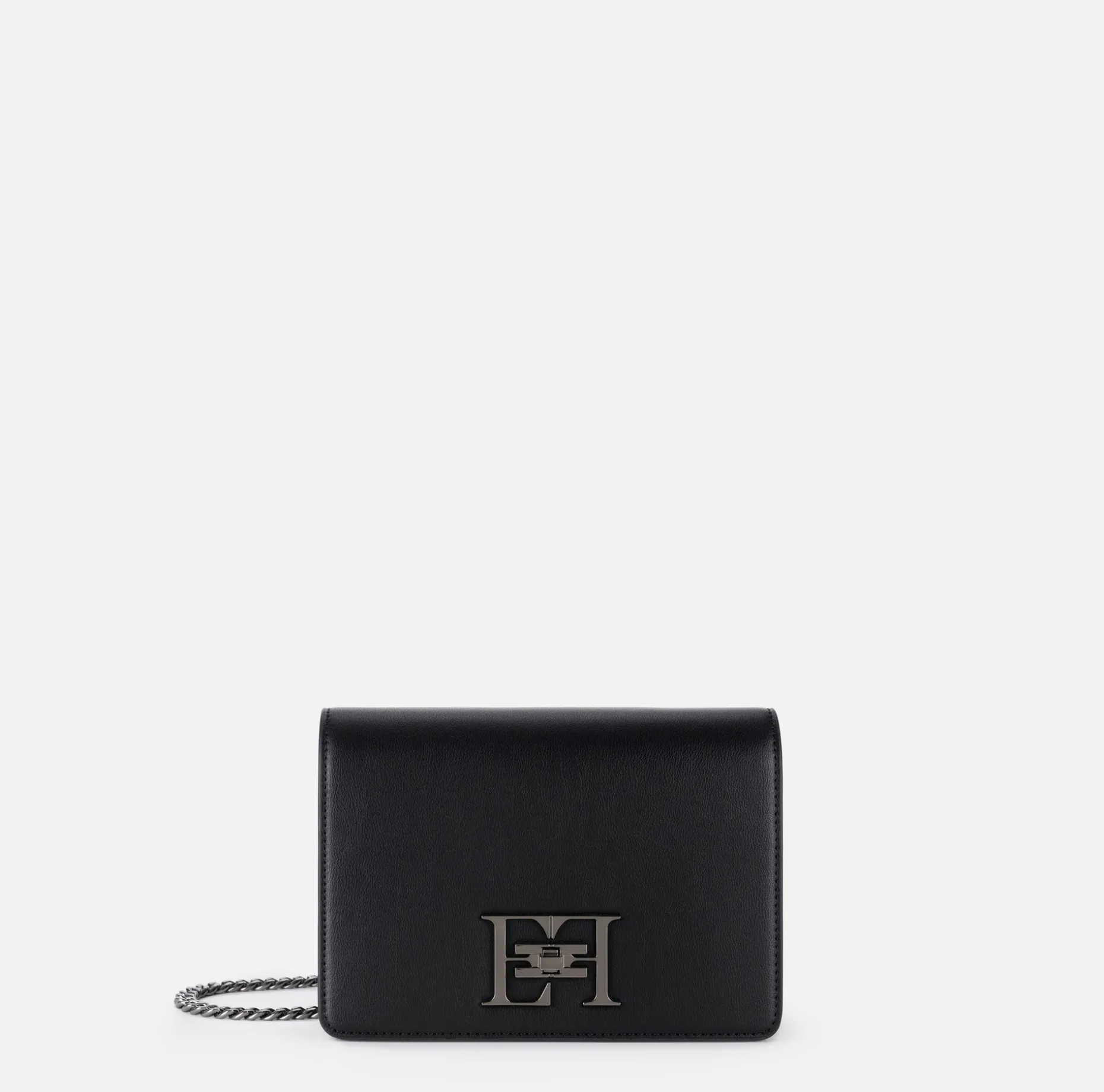 Elisabetta Franchi Strap Bags | Shoulder bag with metal logo turn-lock