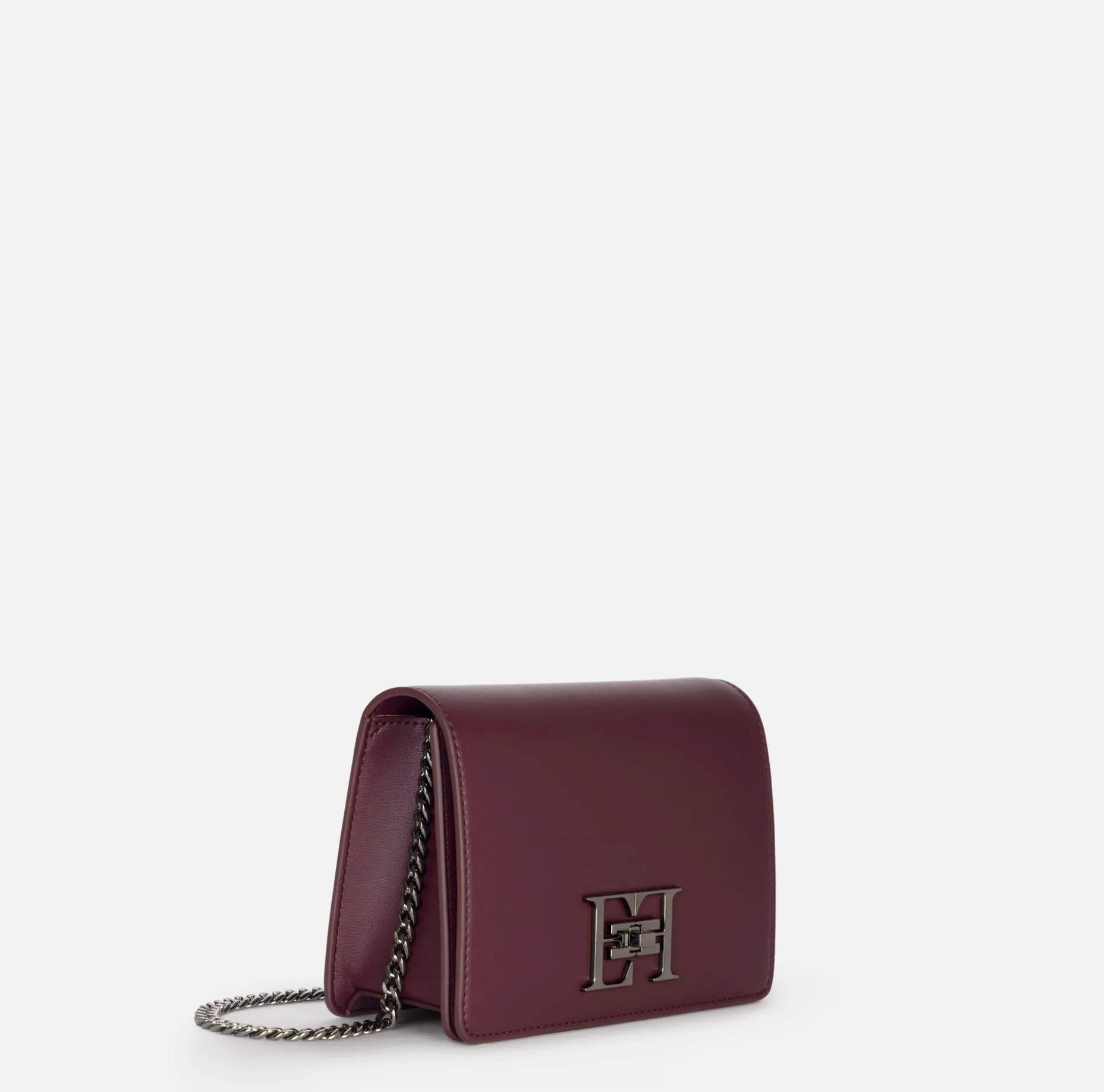 Elisabetta Franchi Strap Bags | Shoulder bag with metal logo turn-lock