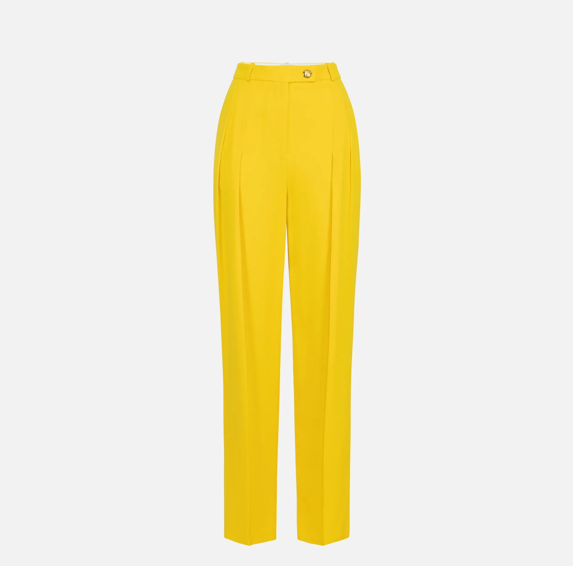 Elisabetta Franchi Trousers And Shorts | Straight enver satin trousers with double darts