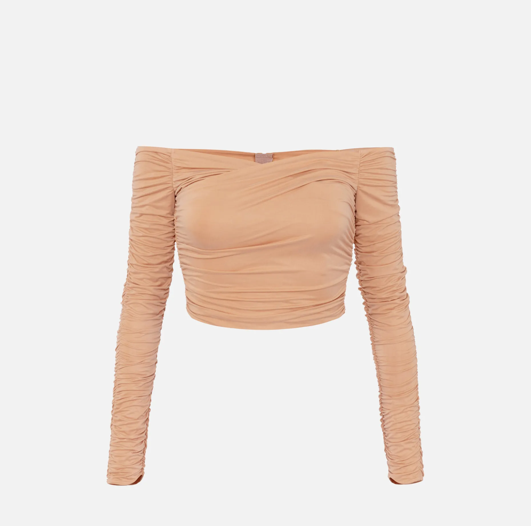 Elisabetta Franchi Top And T-Shirts | Top in draped cupro jersey fabric