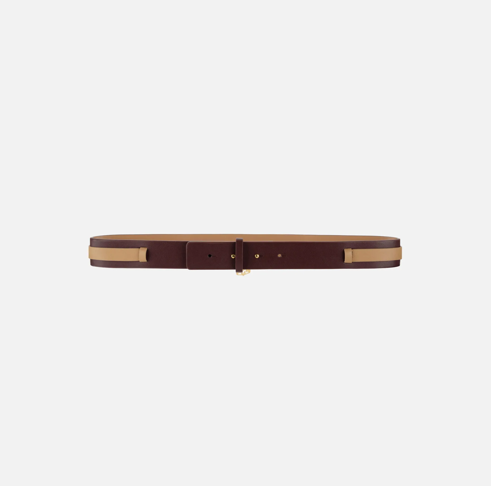 Elisabetta Franchi Belts | Two-colour belt with horsebit