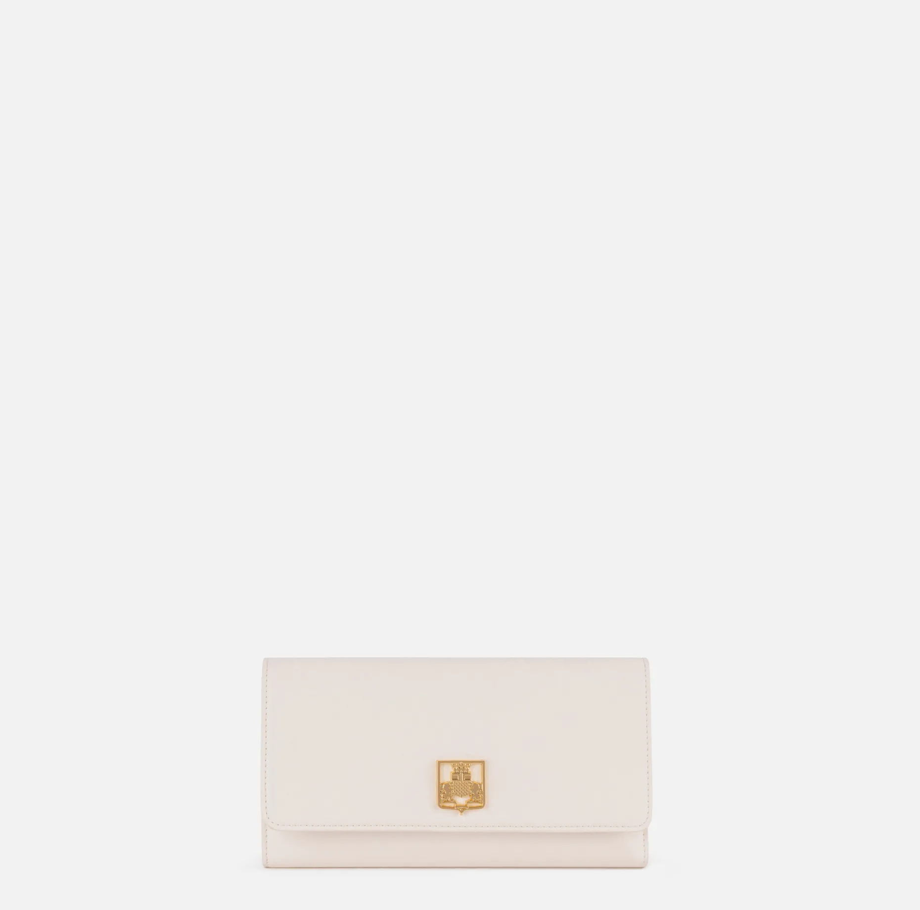 Elisabetta Franchi Clutch | Wallets | Wallet in synthetic material with golden metal shield